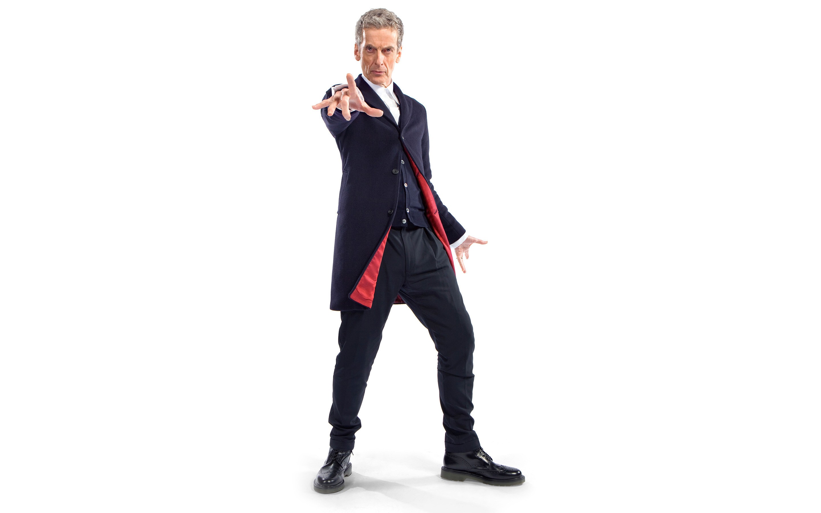 Doctor Who The Doctor TARDiS Peter Capaldi Simple Background Tv Series 2880x1800