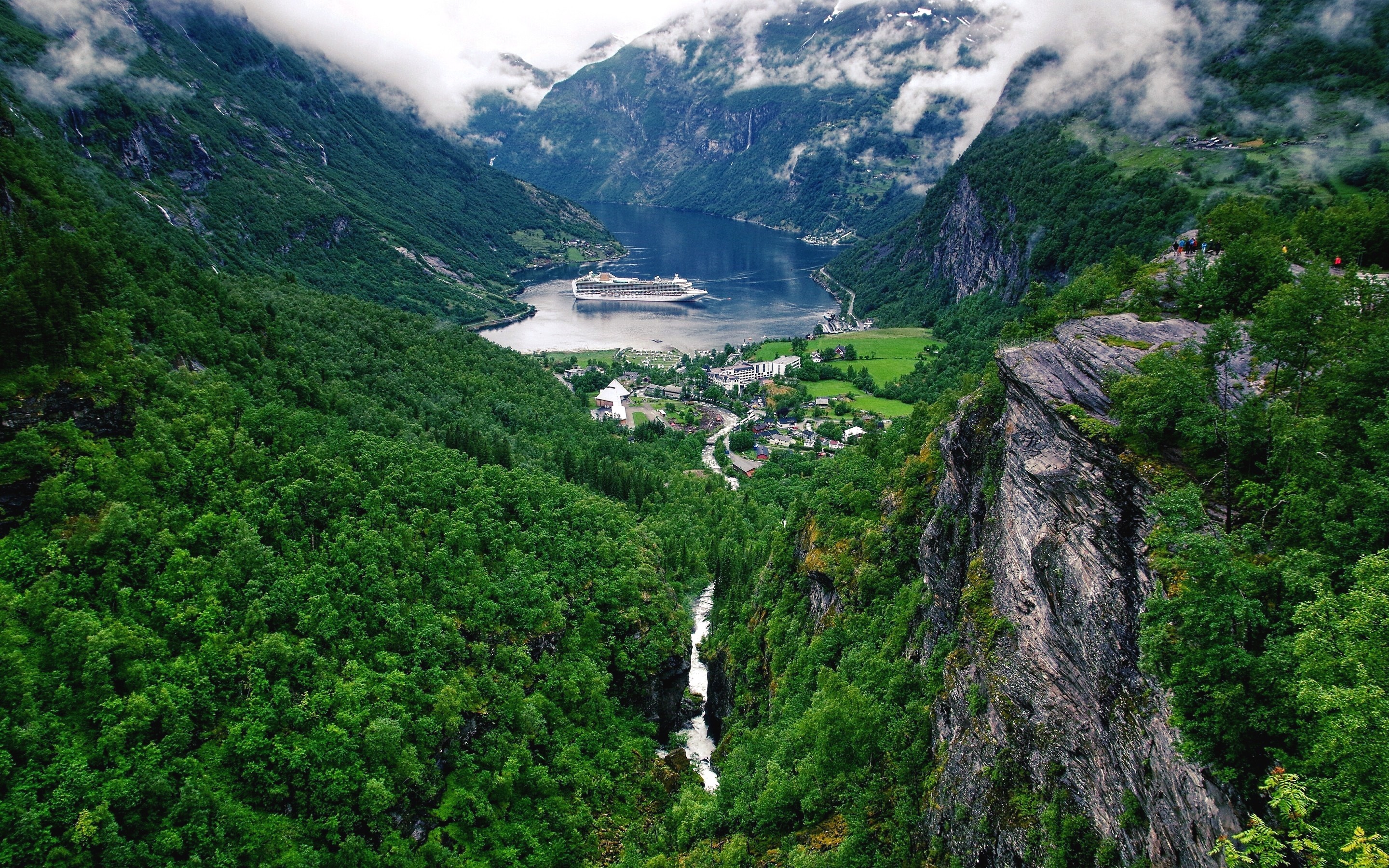 Nature Norway Geiranger 2880x1800