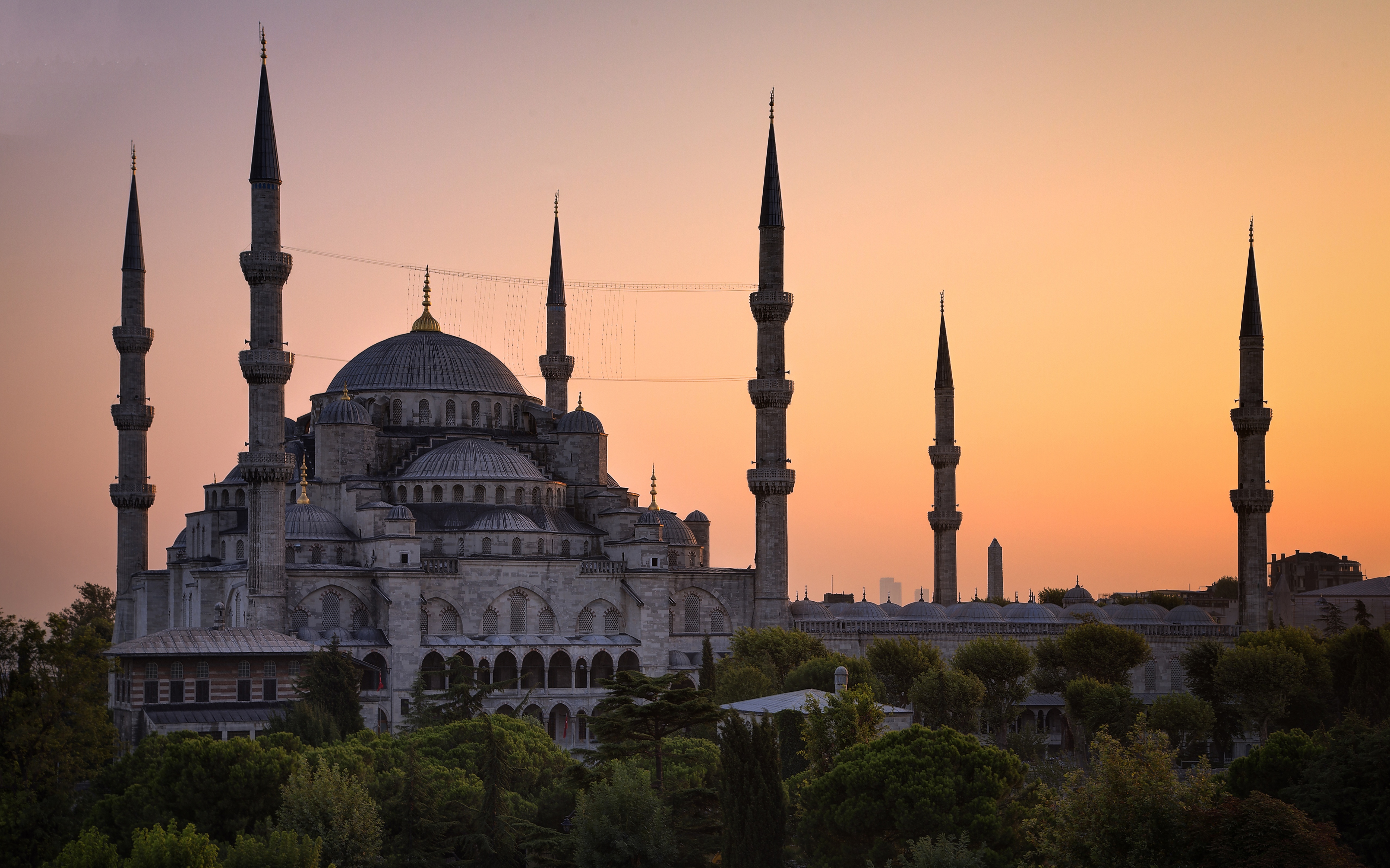 Sultan Ahmed Mosque Blue Mosque Istanbul Turkey 5120x3200