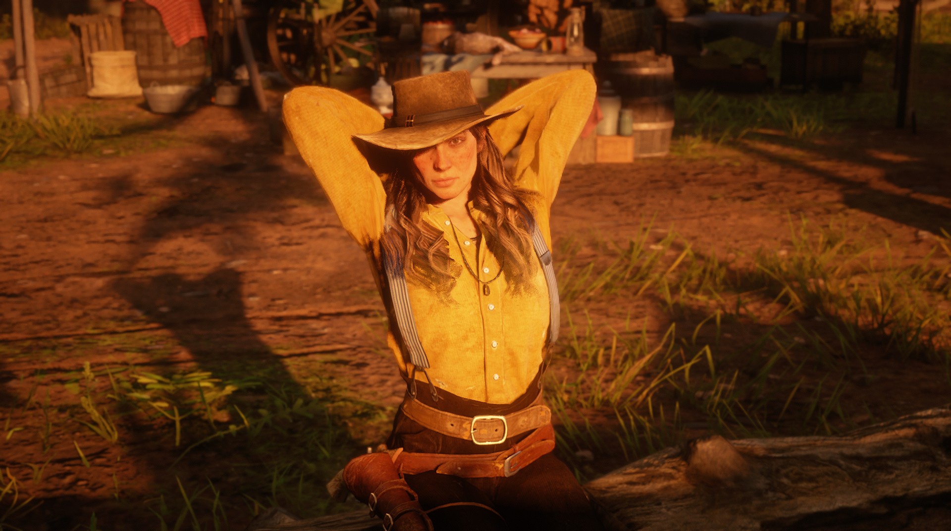 Red Dead Redemption 2 Outlaws Sadie Adler Video Games Rockstar Games Women Video Game Characters