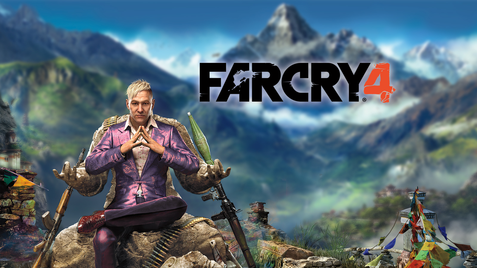 Far Cry 4 Far Cry Video Games PC Gaming Pagan Min Video Game Villains Ubisoft 2014 Year 1600x900
