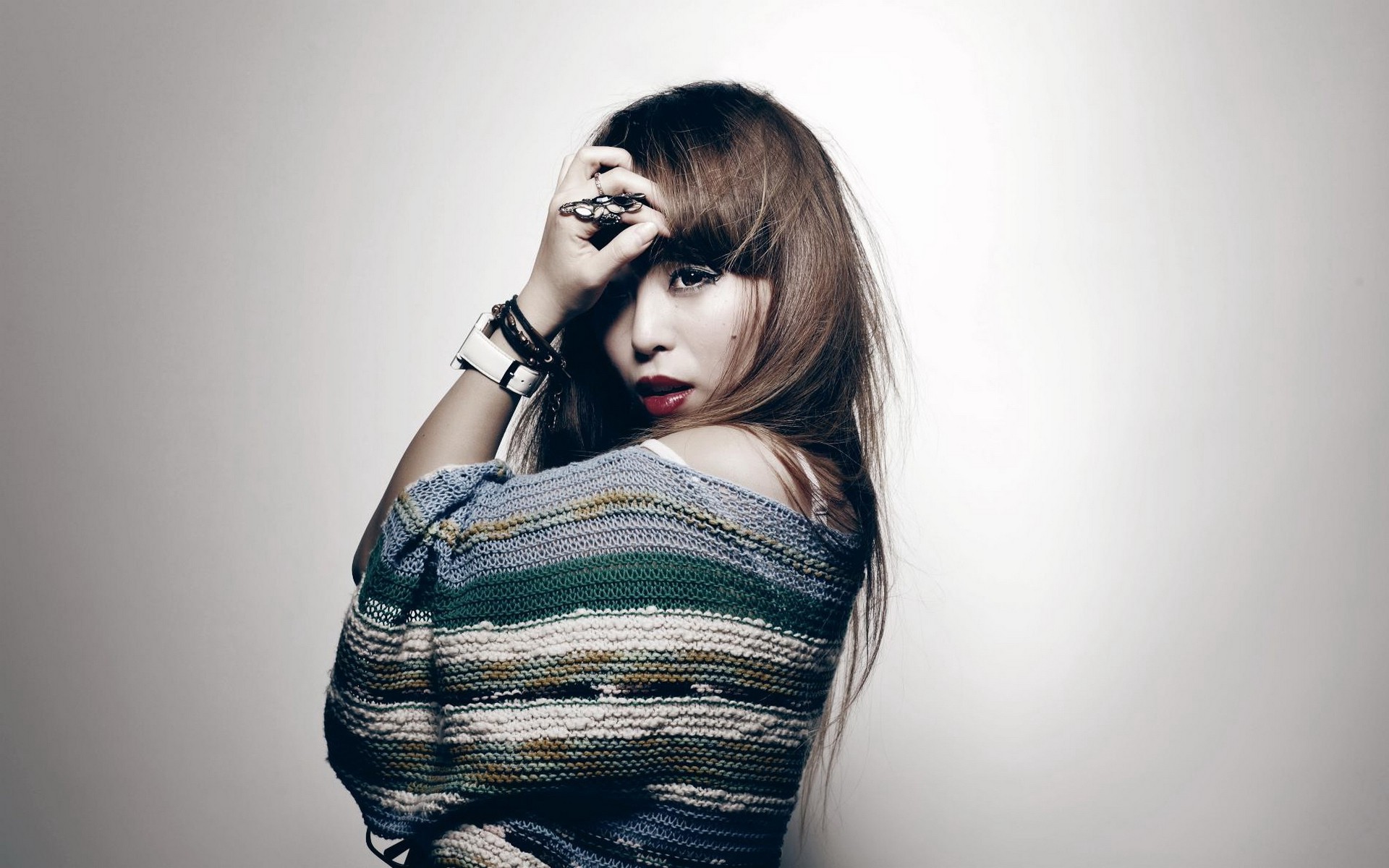 Hyuna Korean Singer K Pop Women Model Brunette 1920x1200