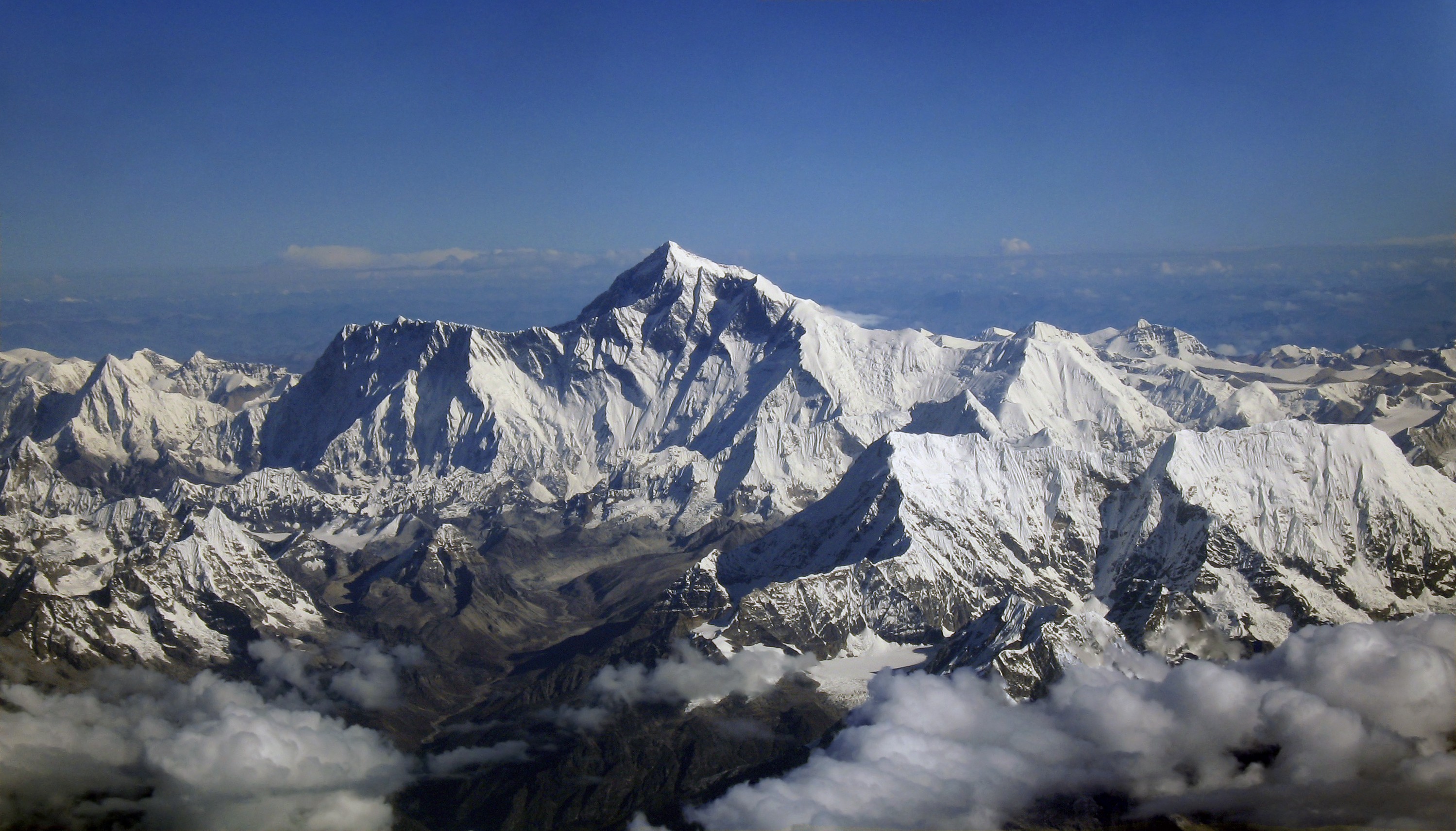 Nepal Himalayas Mount Everest Mountains Landscape 2998x1710