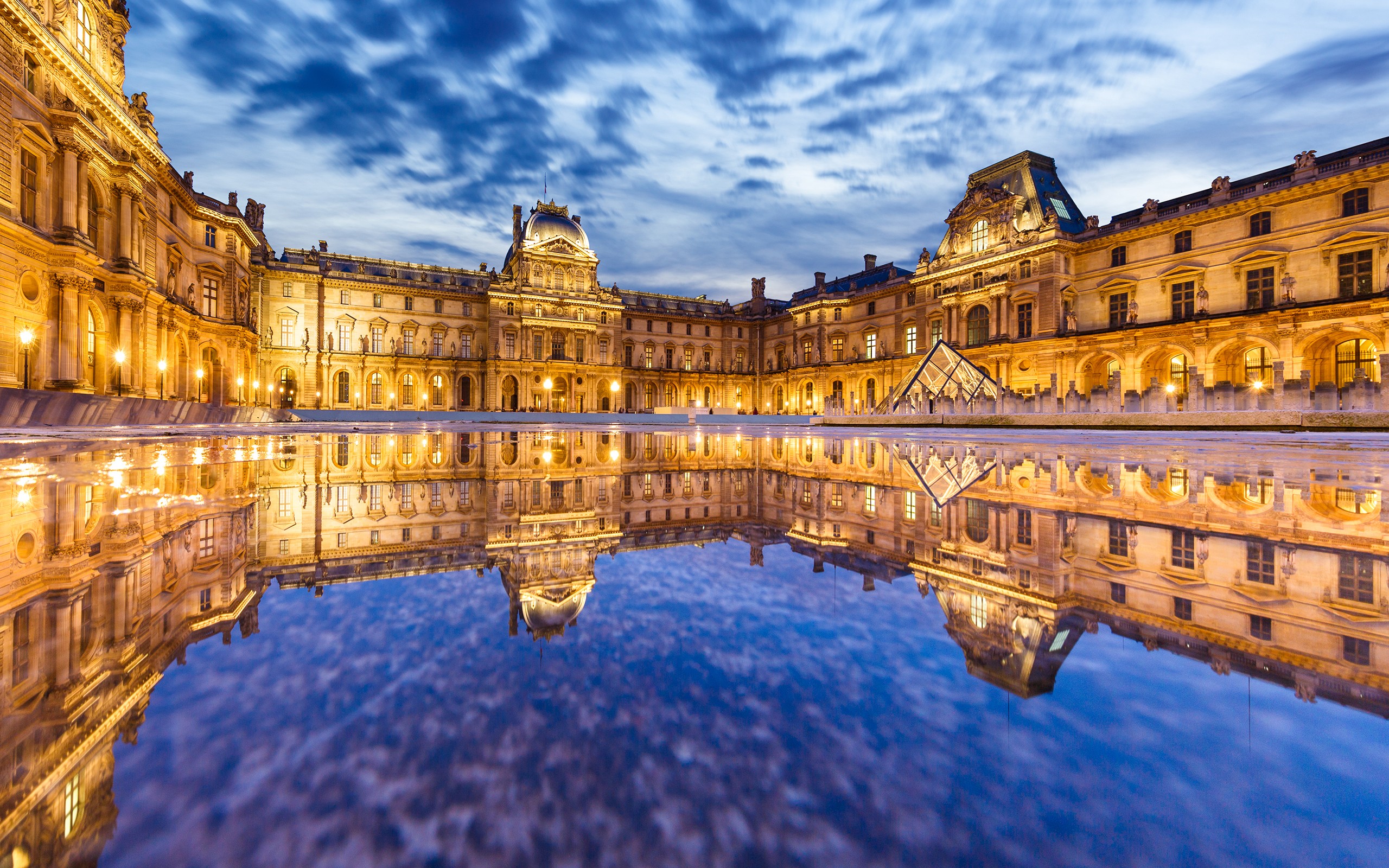 City Louvre Paris France 2560x1600