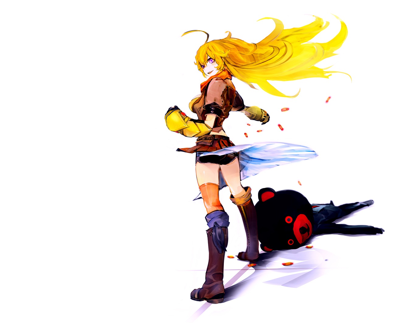 Rwby Yang Xiao Long Yellow Anime Wallpaper Resolution1325x1066 Id160328 8806