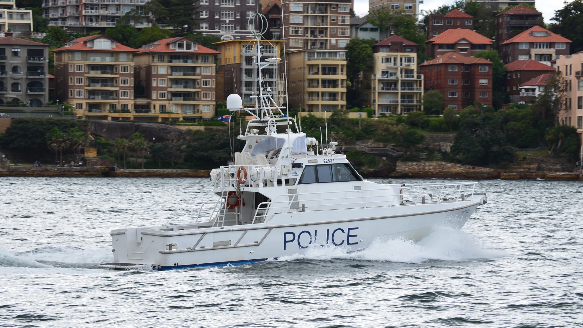 Police Boat Vehicle Maritime 1920x1080