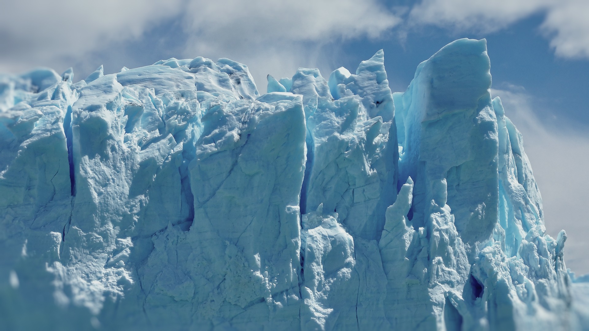 Glaciers Ice Iceberg Antarctica Global Warming 1920x1080