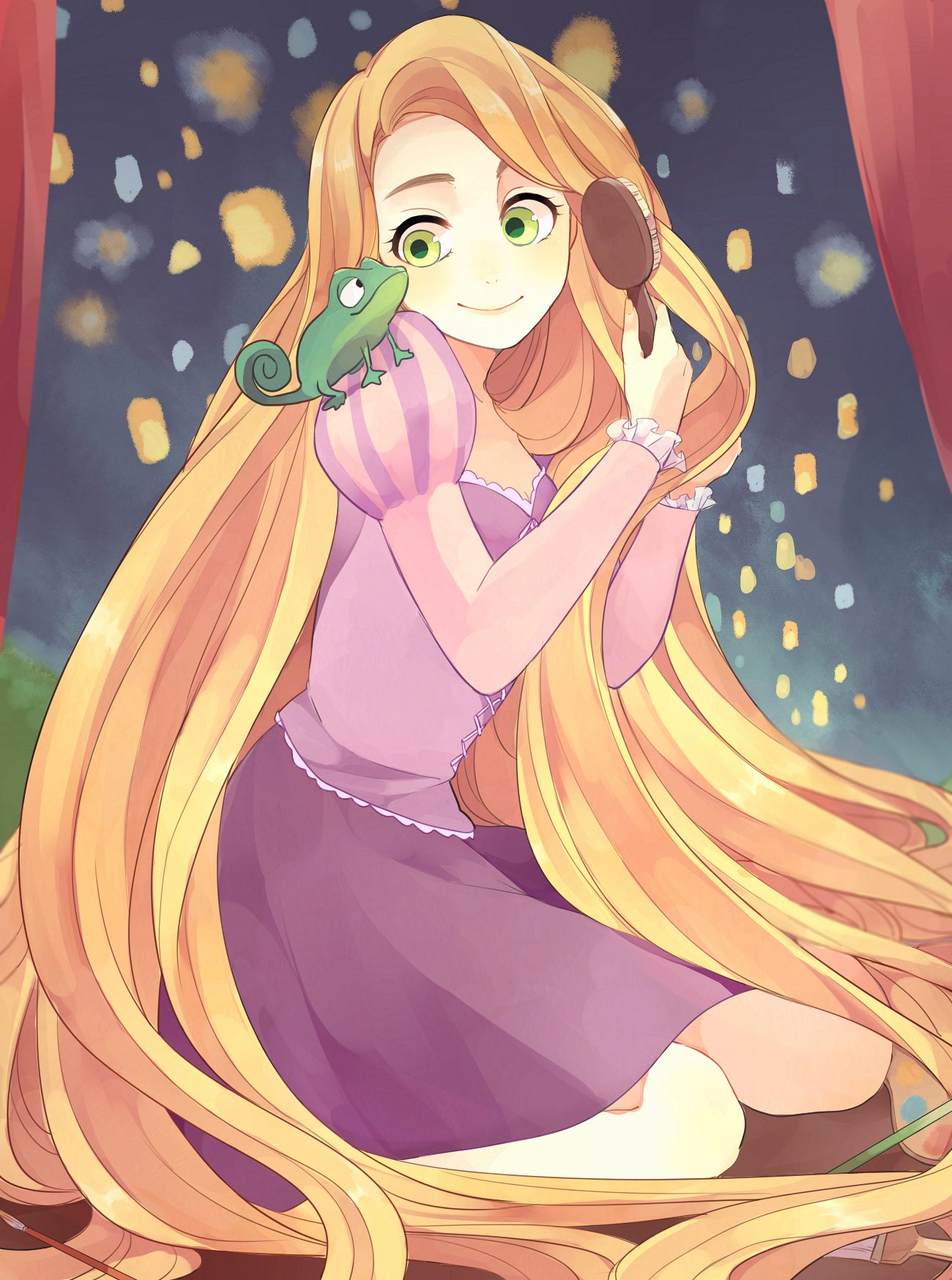 Cartoon Walt Disney Tangled Rapunzel 1300x1748