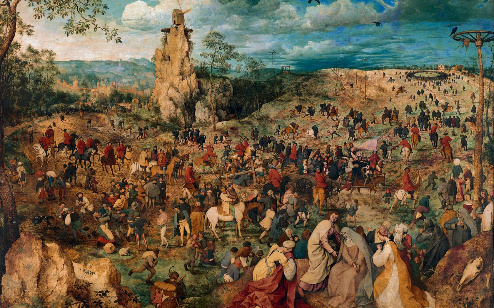 Pieter Bruegel Classic Art Painting 1680x1050