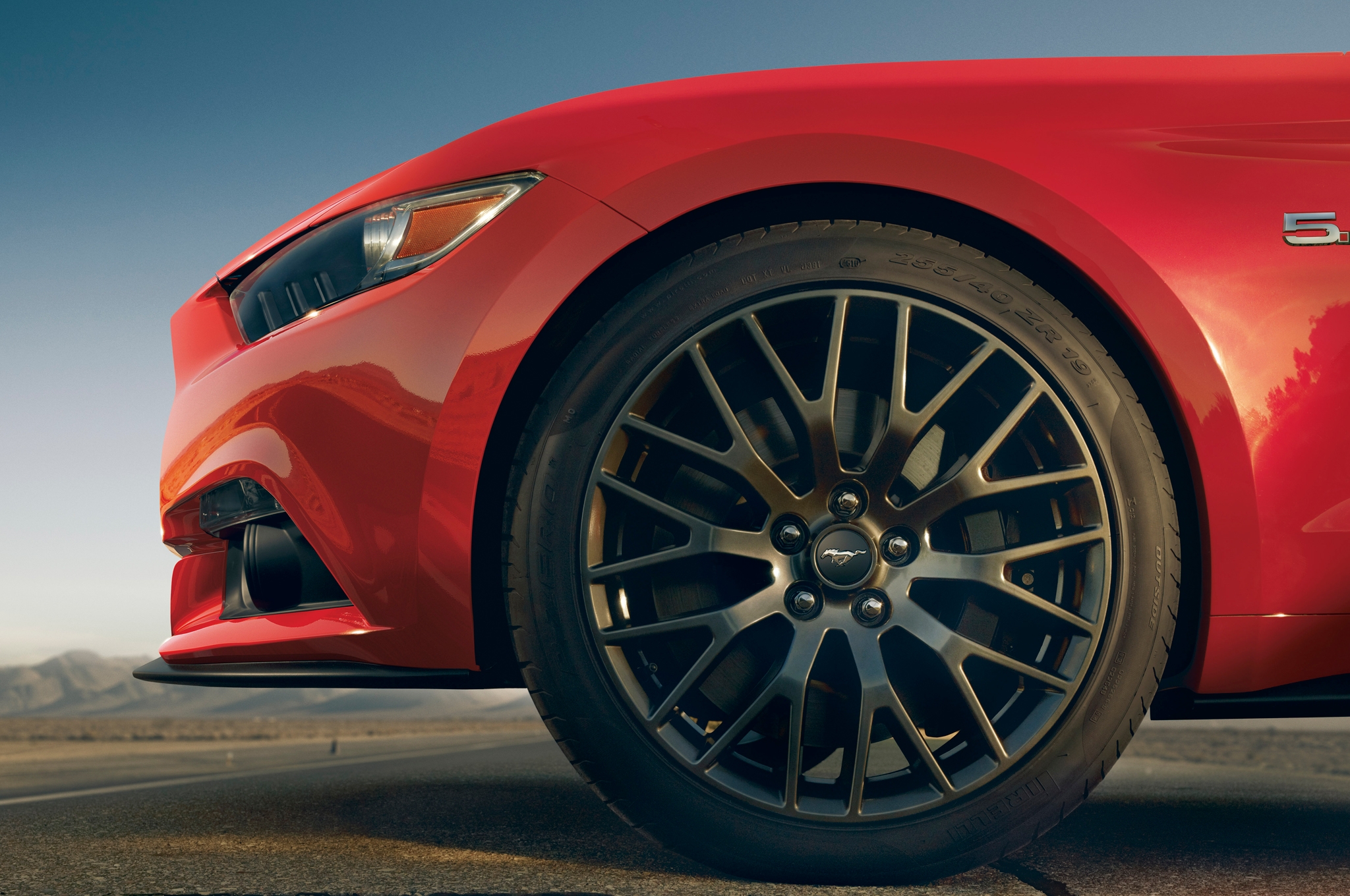 Ford Ford Mustang Wheel Car Red Car 2048x1360