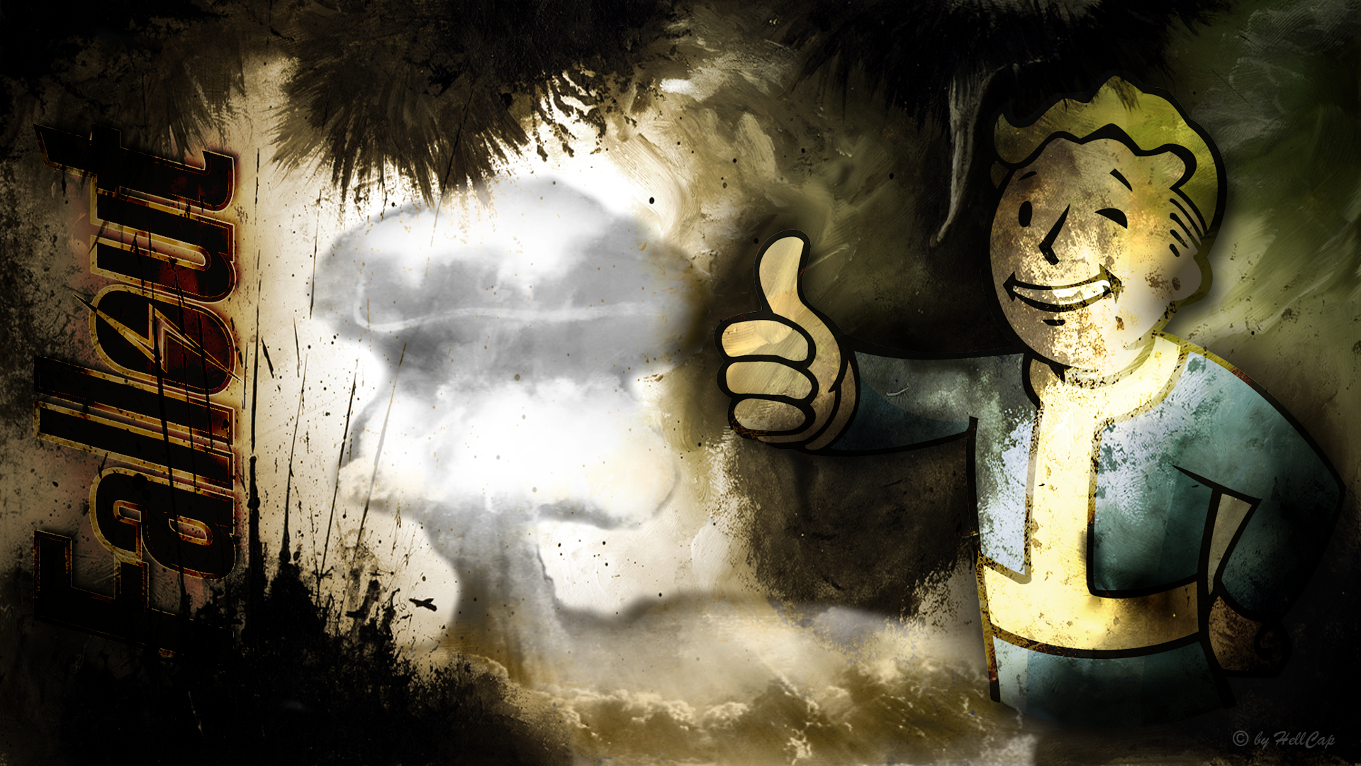 Fallout Fallout Vault Boy Vault Boy 1920x1080