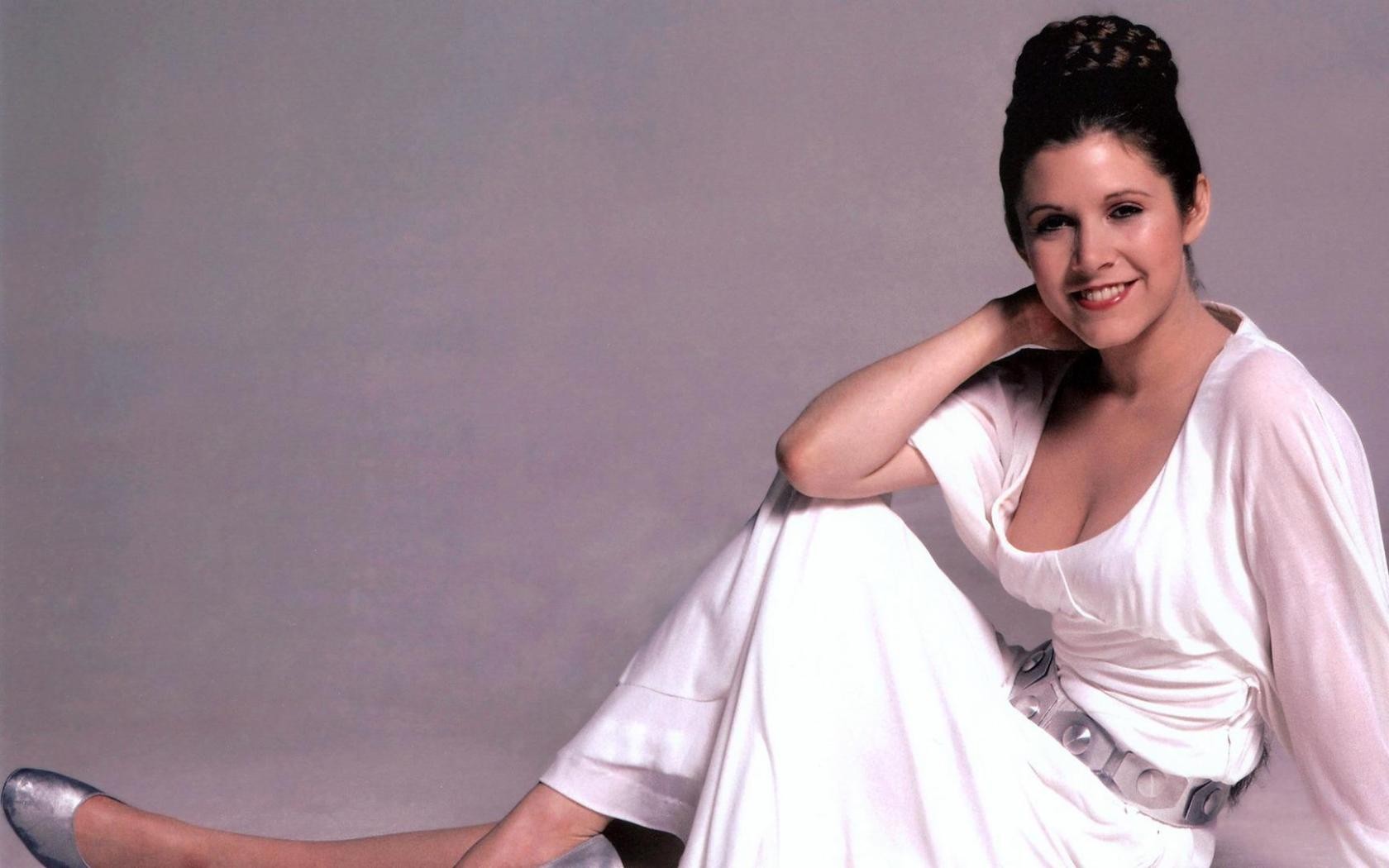 Star Wars Carrie Fisher Princess Leia 1680x1050