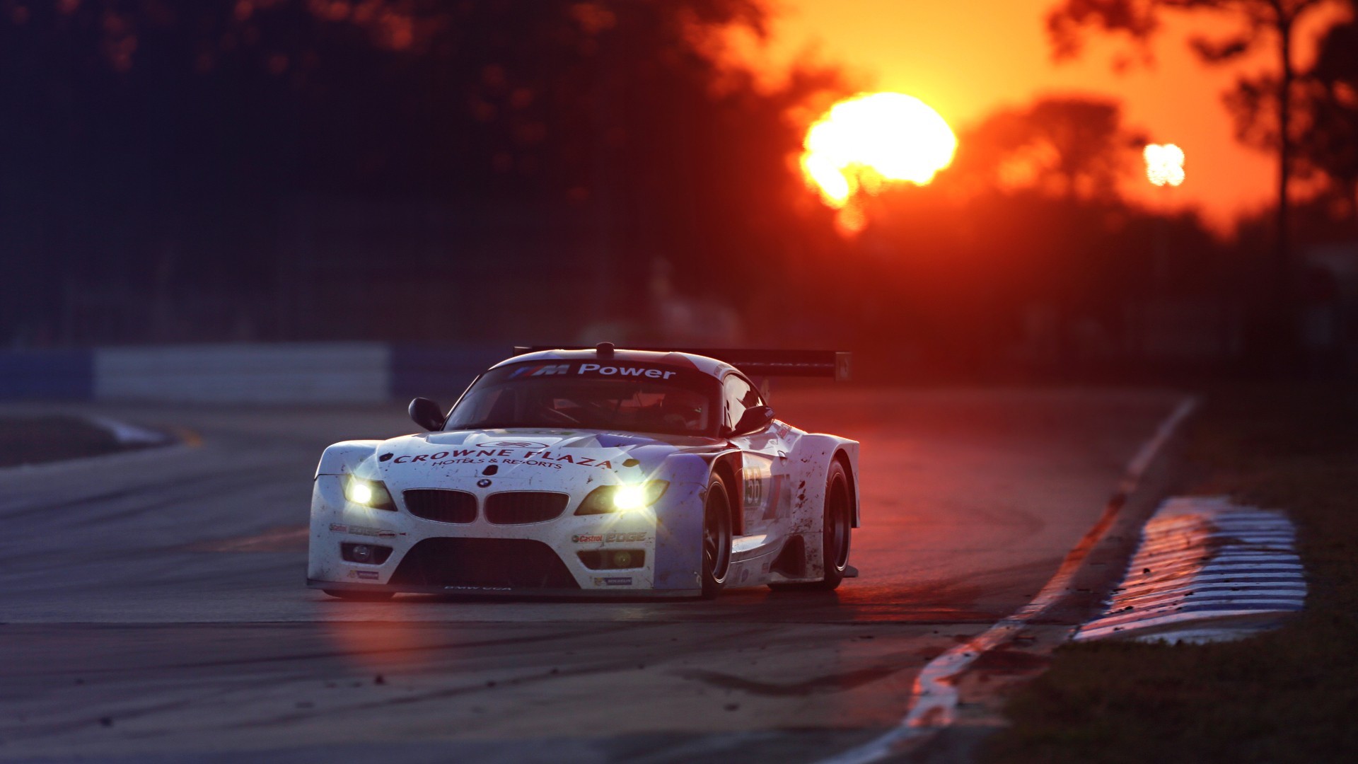 BMW Z4 Nurburgring Sunset Race Cars BMW Car 1920x1080