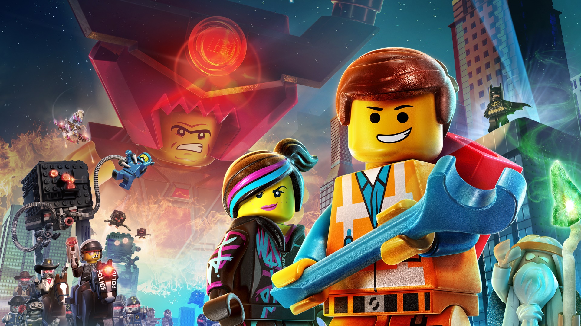 Emmet The Lego Movie Wyldstyle The LEGO Movie 1920x1080