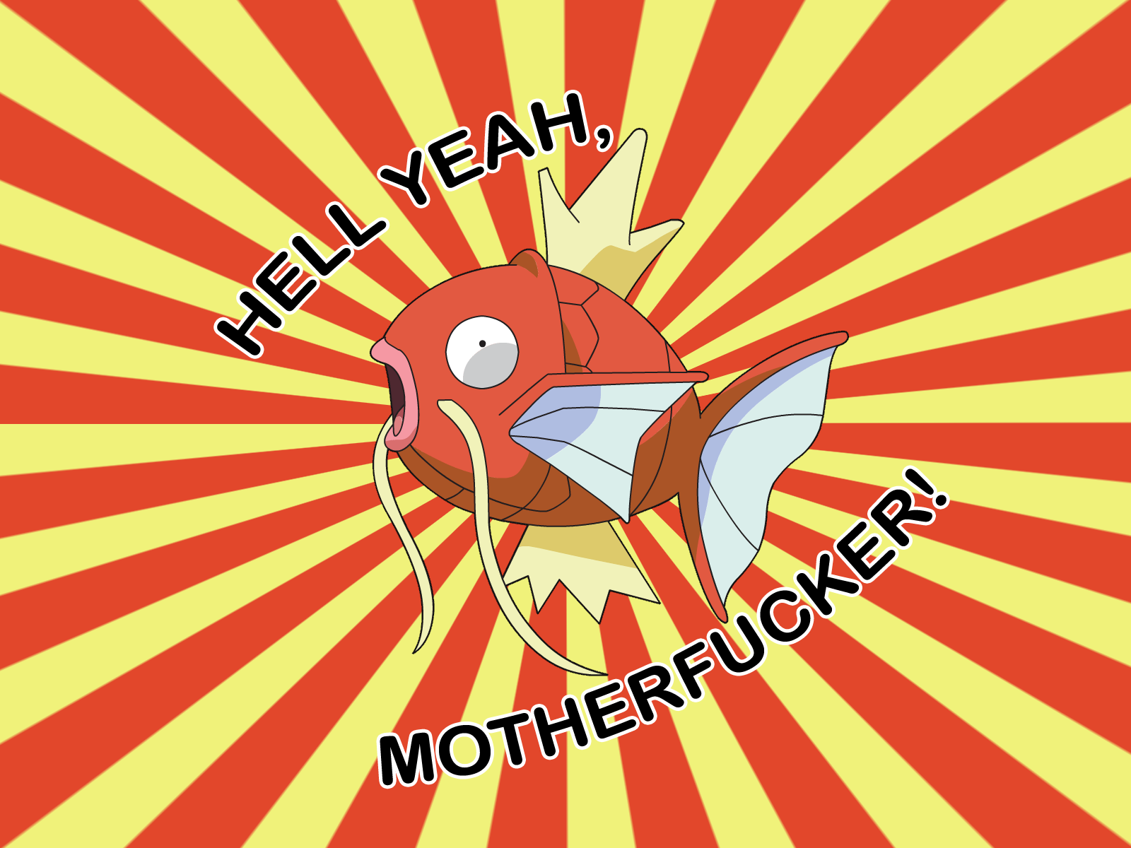 Pokemon Pokemon Magikarp Quote 1600x1200