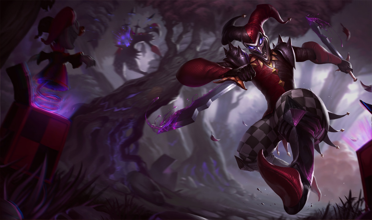 Shaco League Of Legends 1301x768