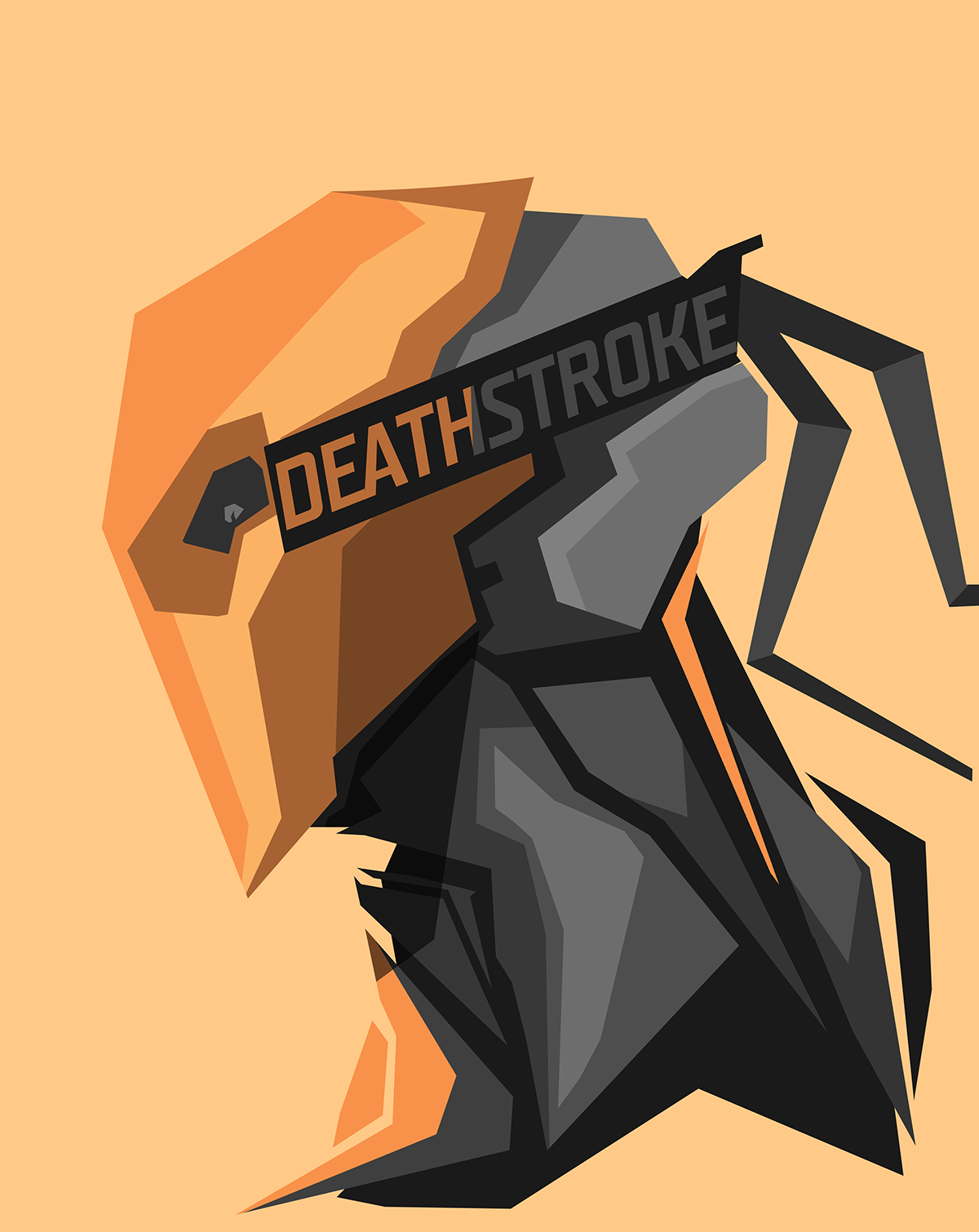 Deathstroke Bosslogic Simple Background 1200x1510