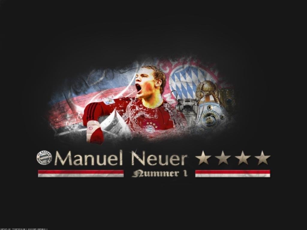 Manuel Neuer Soccer Bundesliga Bayern Munich 1024x768