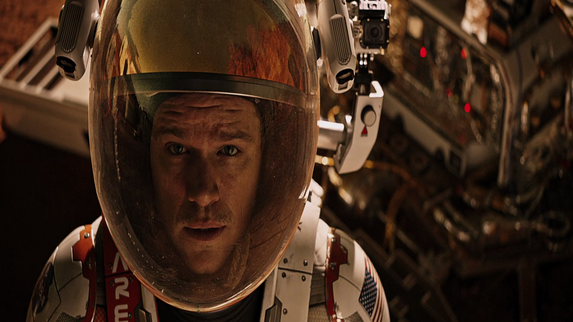 Astronaut The Martian Matt Damon 1920x1080