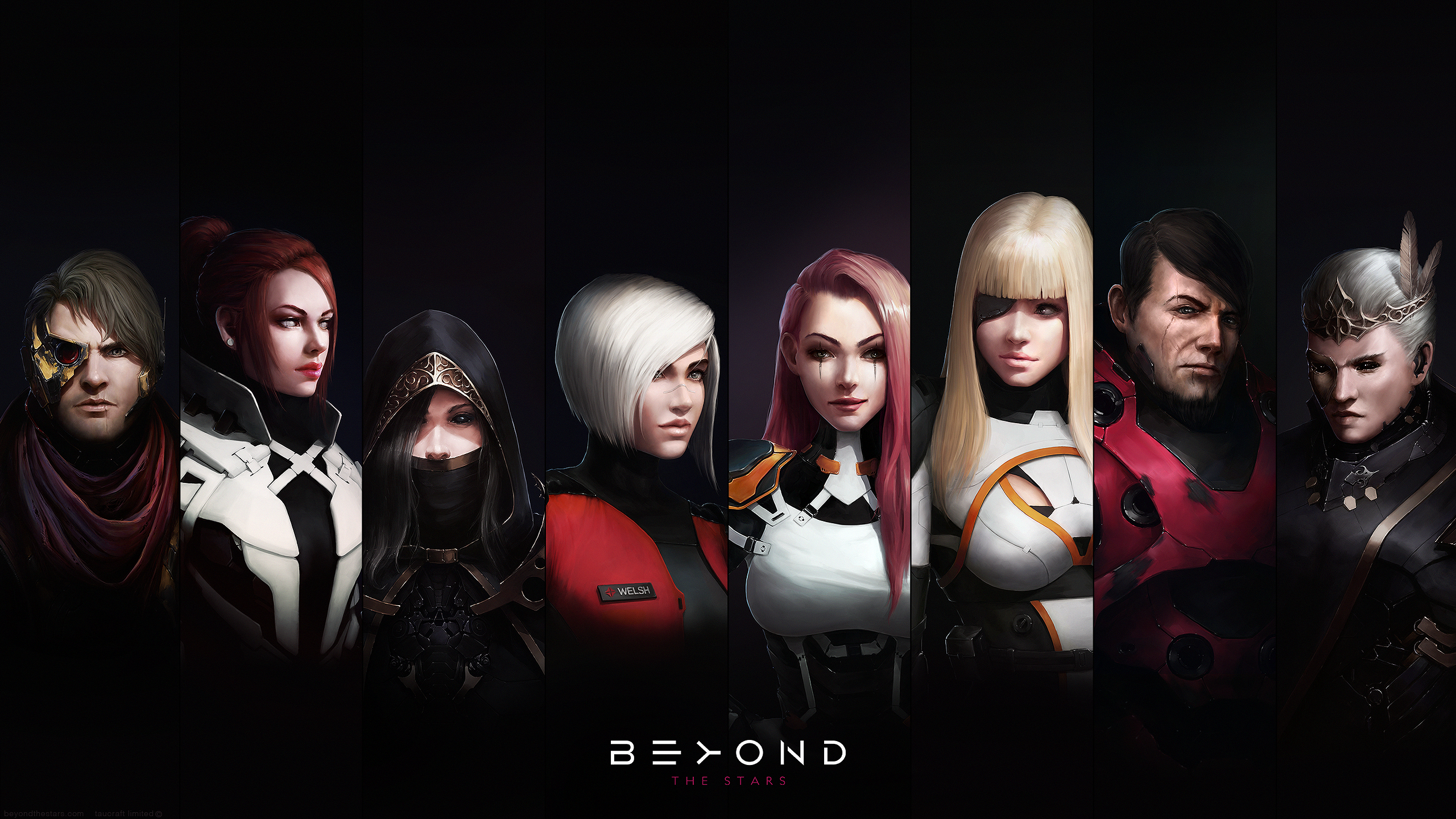 Video Game Card Game Sci Fi Beyond The Stars 2560x1440