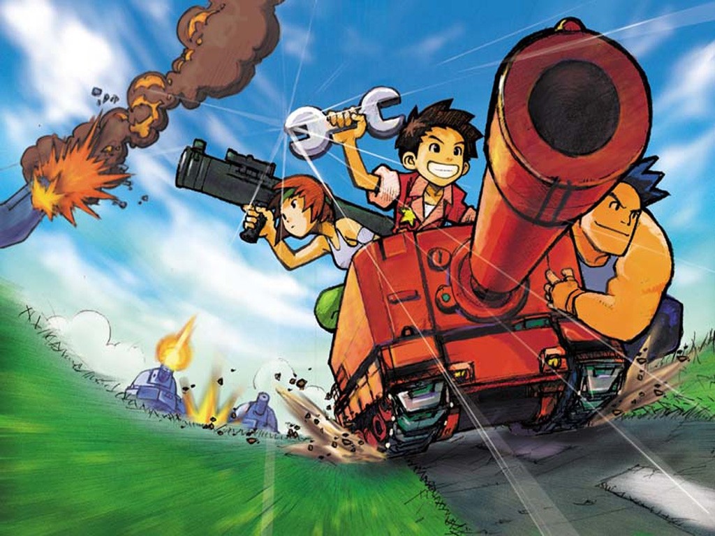 Advance Wars Tank War Video Game Art 1024x768