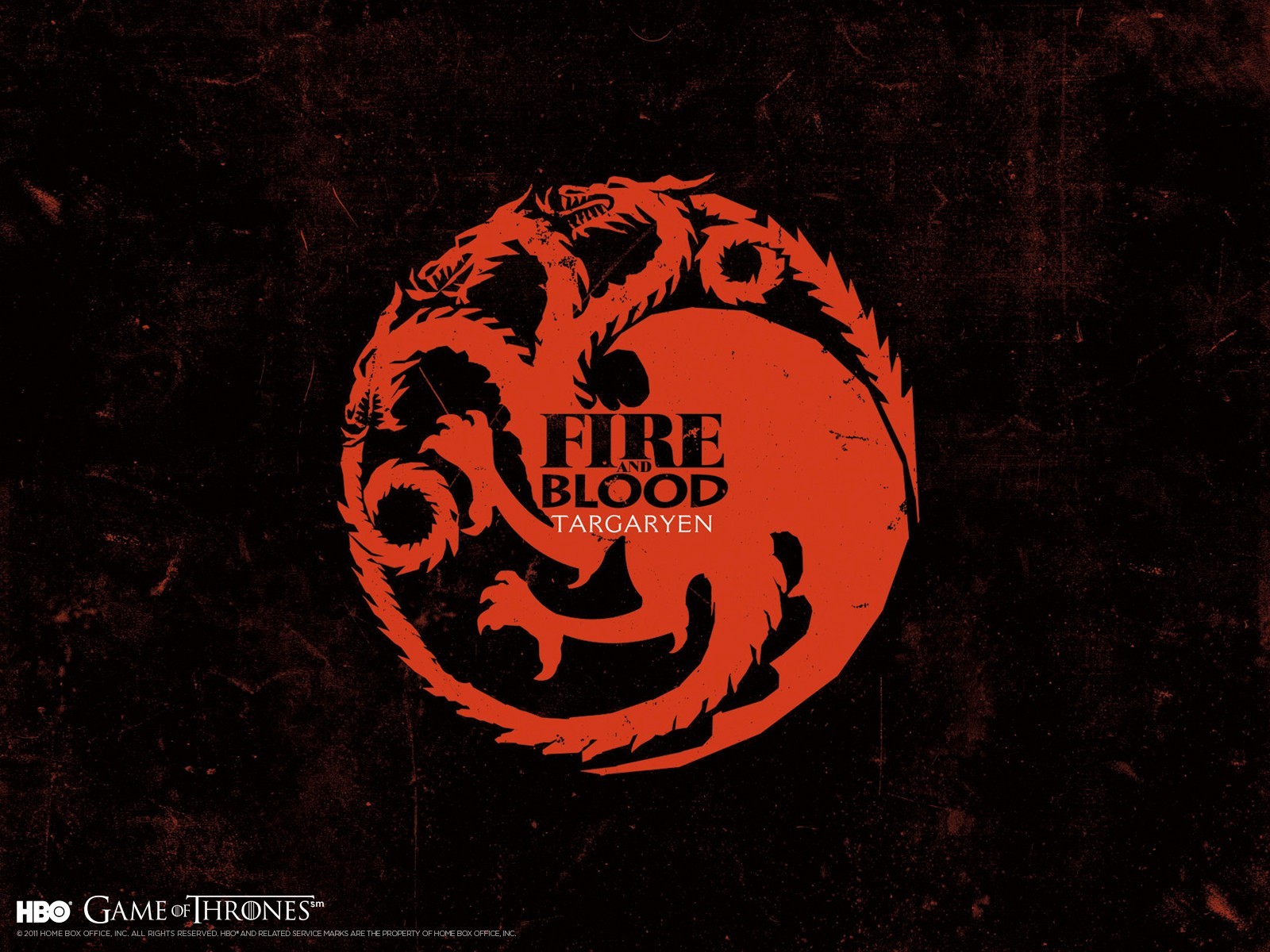 House Targaryen Game Of Thrones Dragon Sigils 1600x1200