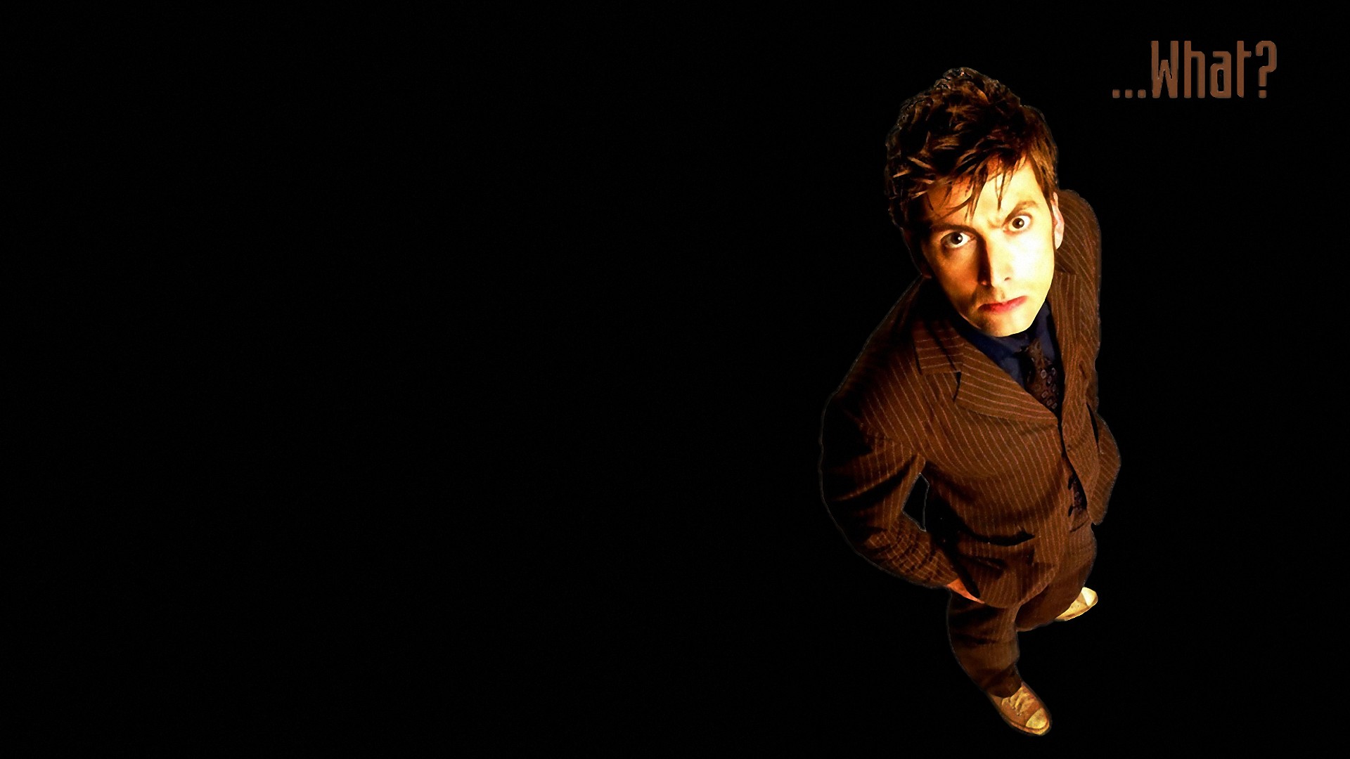 David Tennant Doctor Who Black Background Tenth Doctor Actor 1920x1080