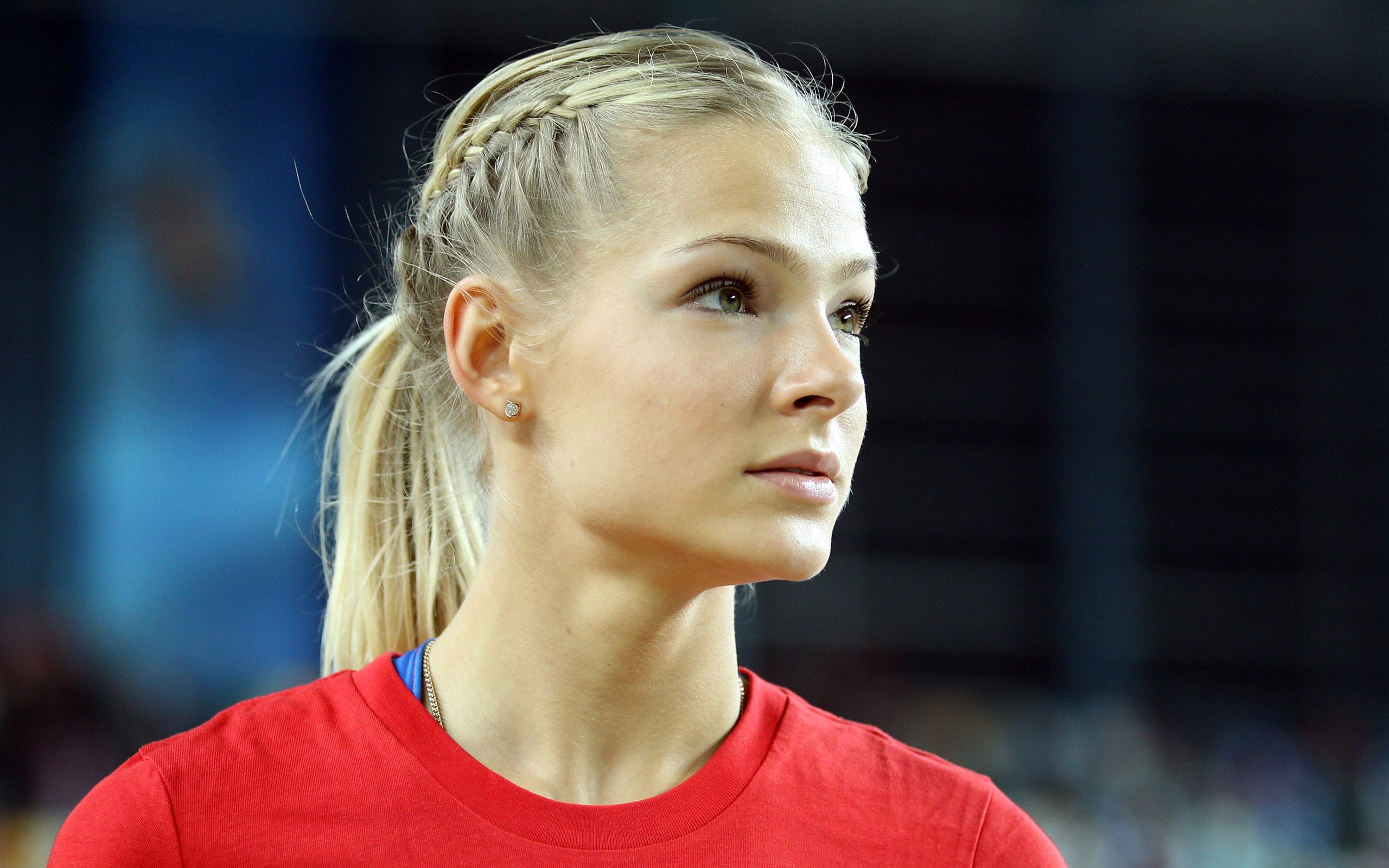 Athletes Blonde Russian Women Darya Klishina Russian Women Sport Darya 2560x1600