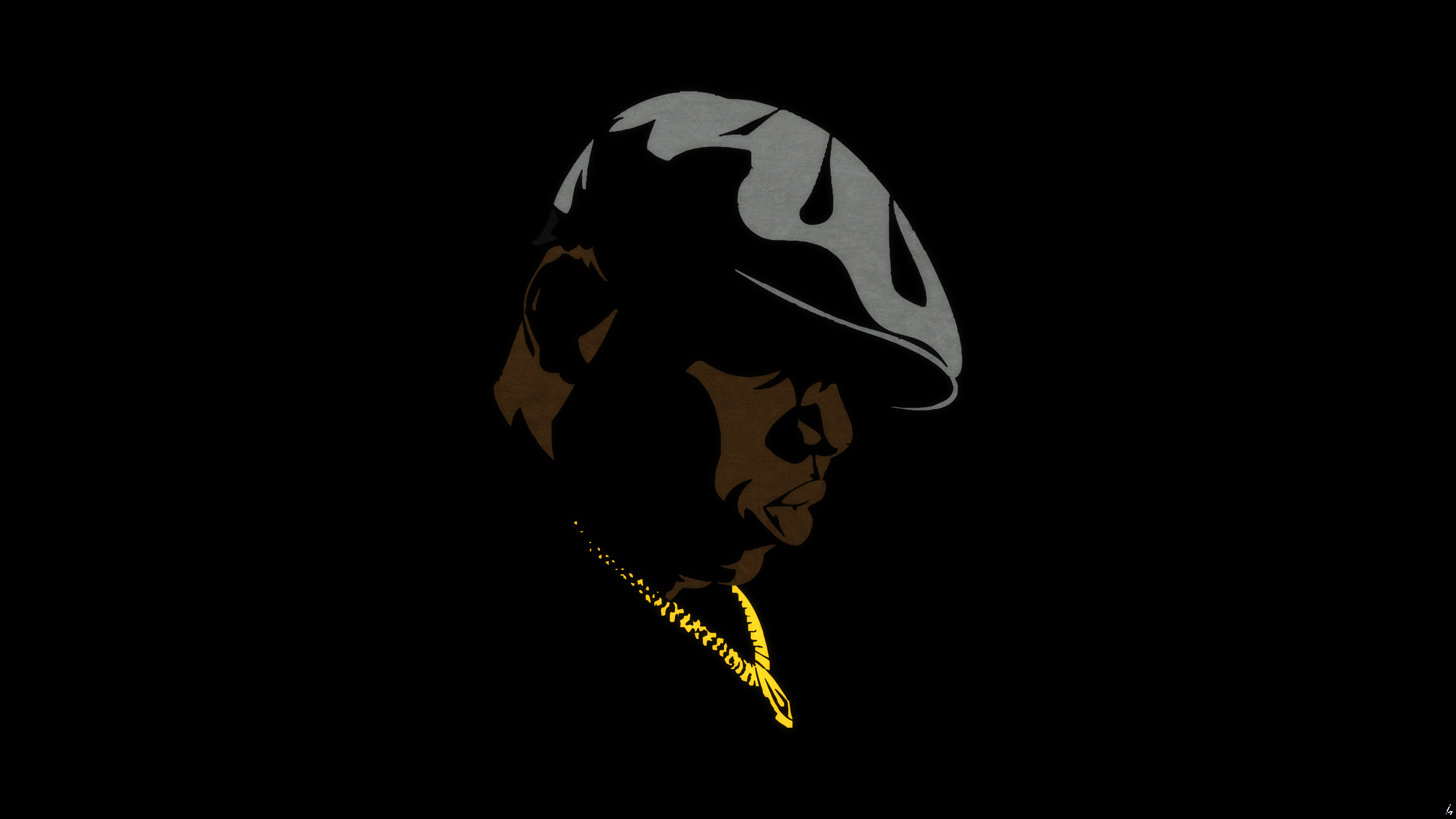 The Notorious B I G Rap Fan Art Remaster Digital Art Photoshop Adobe Illustrator Hip Hop 3840x2160