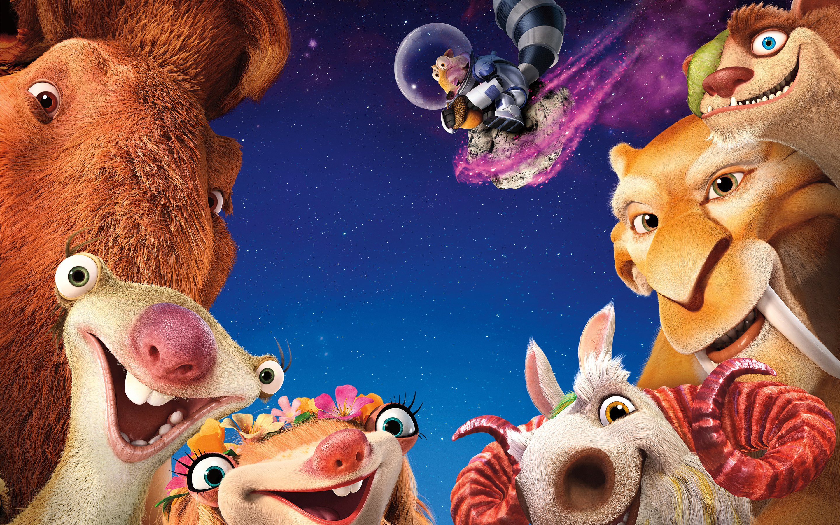 Ice Age Ice Age Collision Course Manny Ice Age Sid Ice Age Diego Ice Age Scrat Ice Age Buck Ice Age  2880x1800