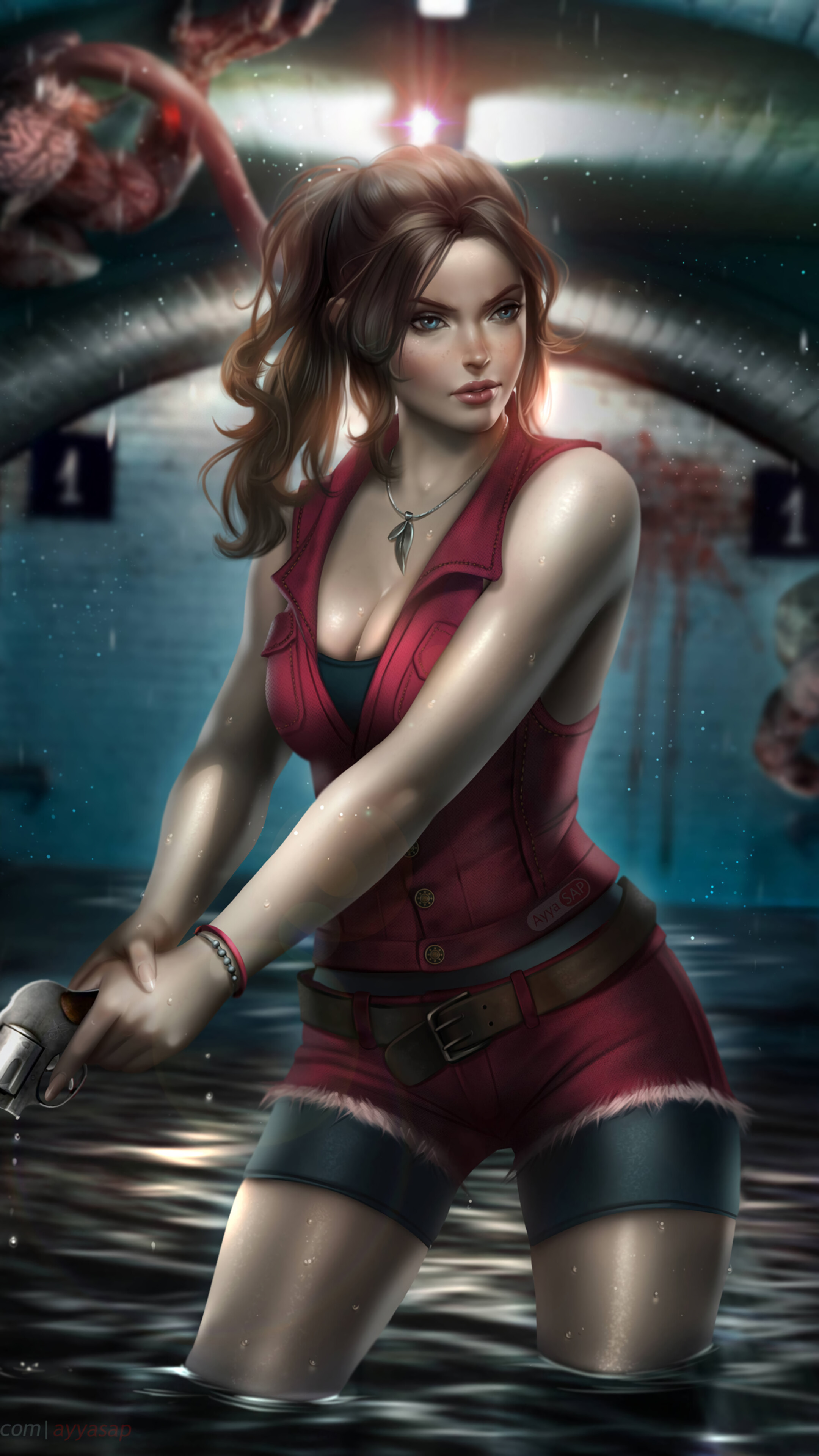 Resident Evil Resident Evil 2 Remake Resident Evil 2 Resident Evil HD Remaster Claire Redfield Video 2160x3840