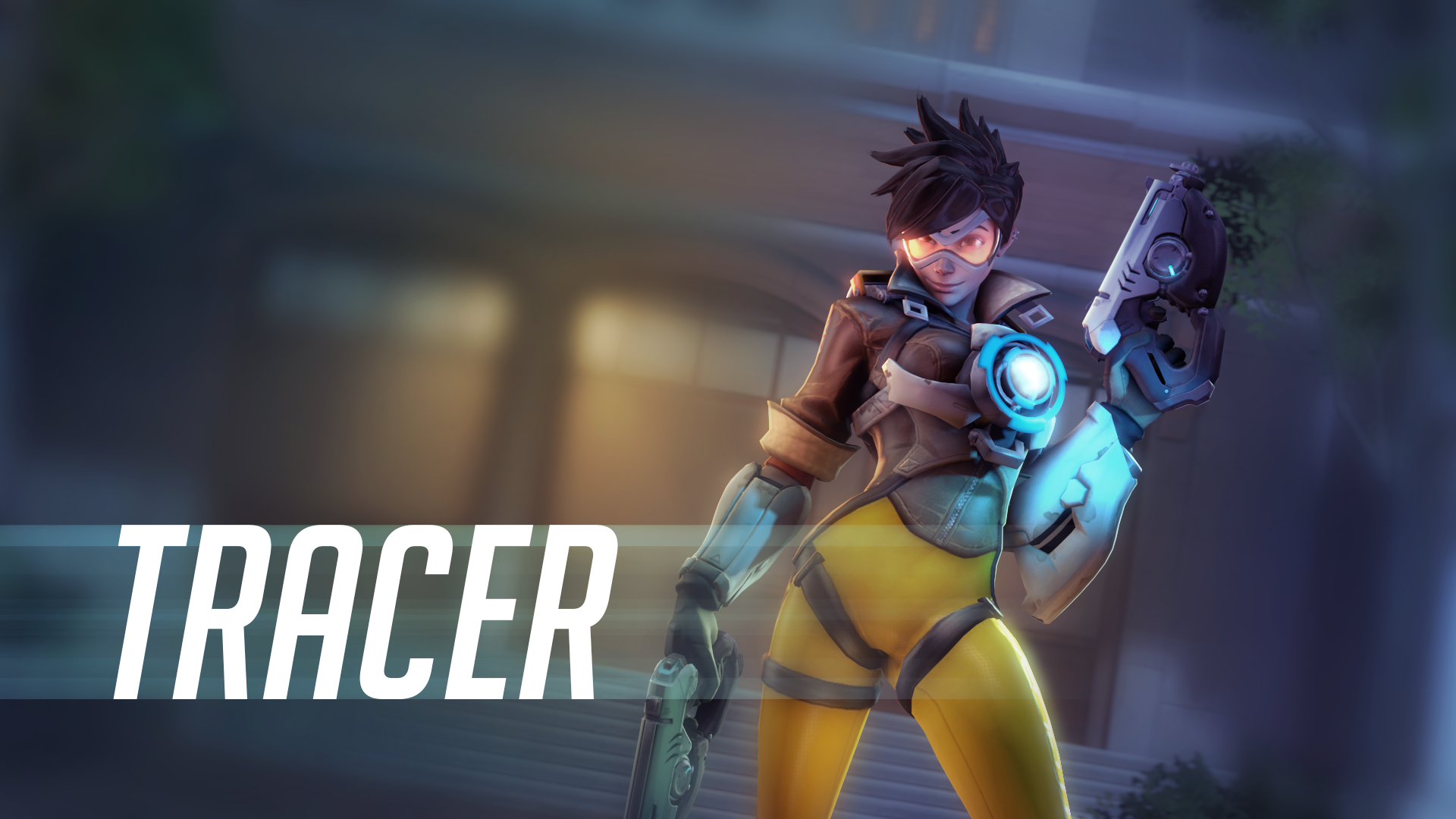 Overwatch Blizzard Entertainment Tracer Overwatch Lena Oxton 1920x1080