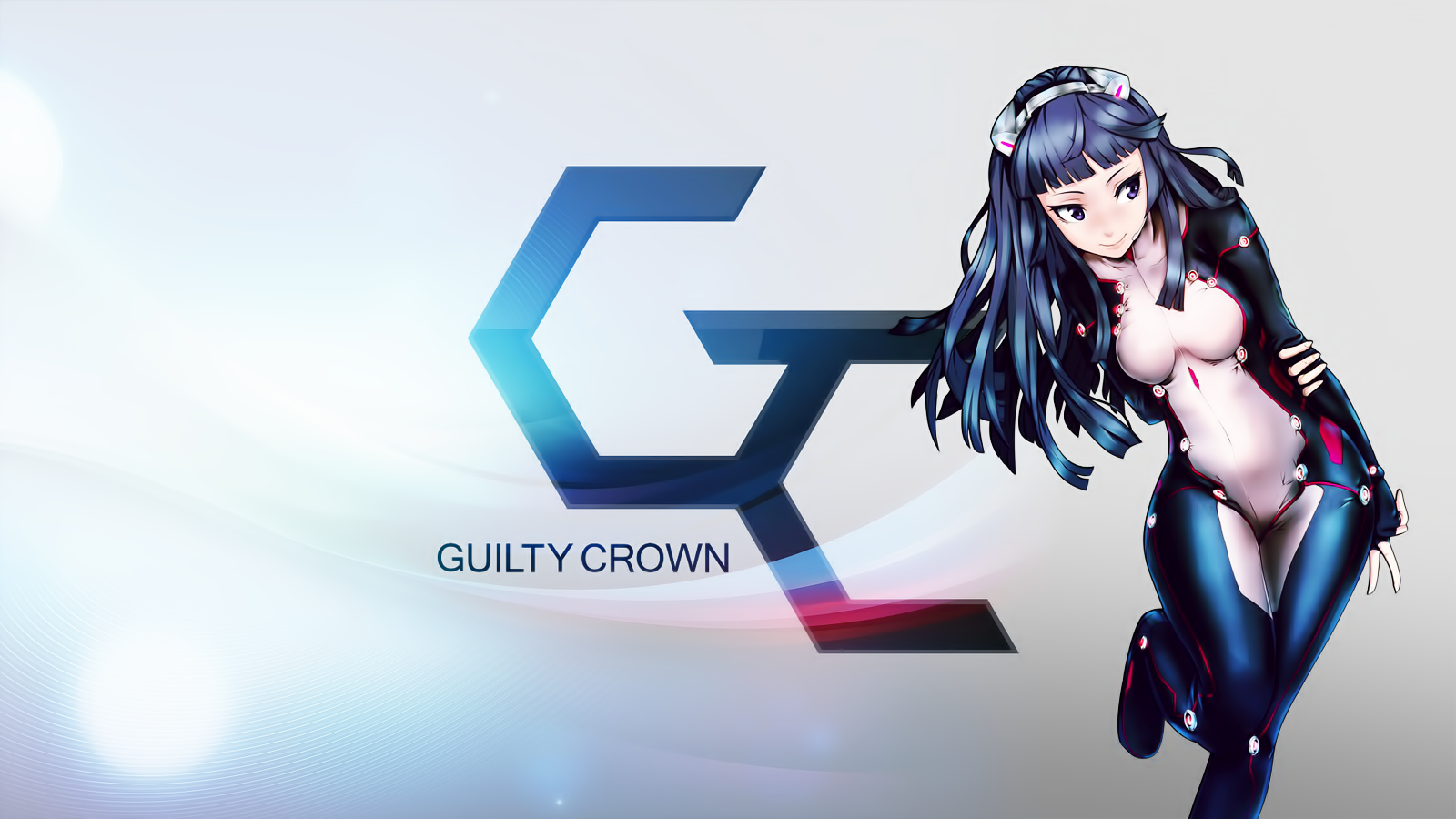 Tsugumi Guilty Crown Guilty Crown Anime Girls Anime Logo 1600x900