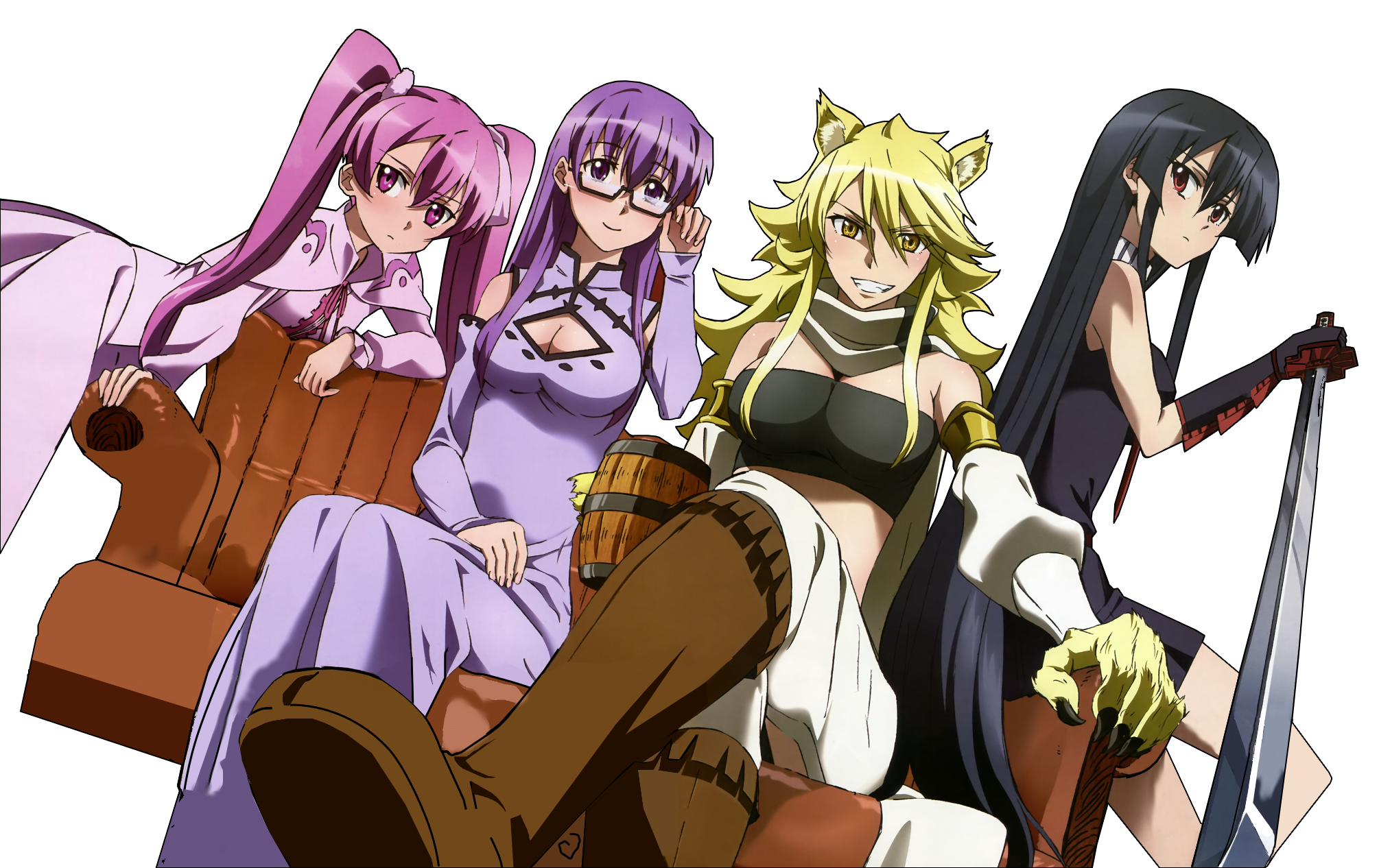 Akame Ga Kill Mine Akame Ga Kill Sheele Akame Ga Kill Leone Akame Ga Kill Akame Akame Ga Kill 2010x1266