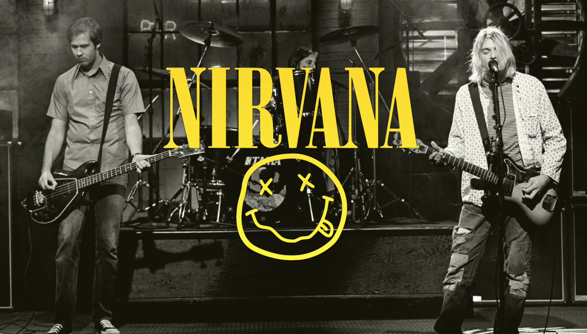 Nirvana Grunge Rock Kurt Cobain Krist Novoselic Dave Grohl 1900x1080