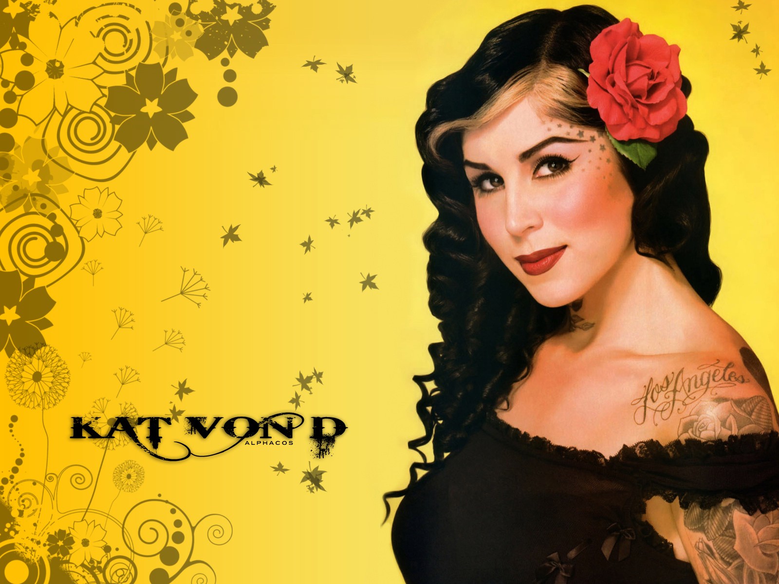 Women Kat Von D 1600x1200