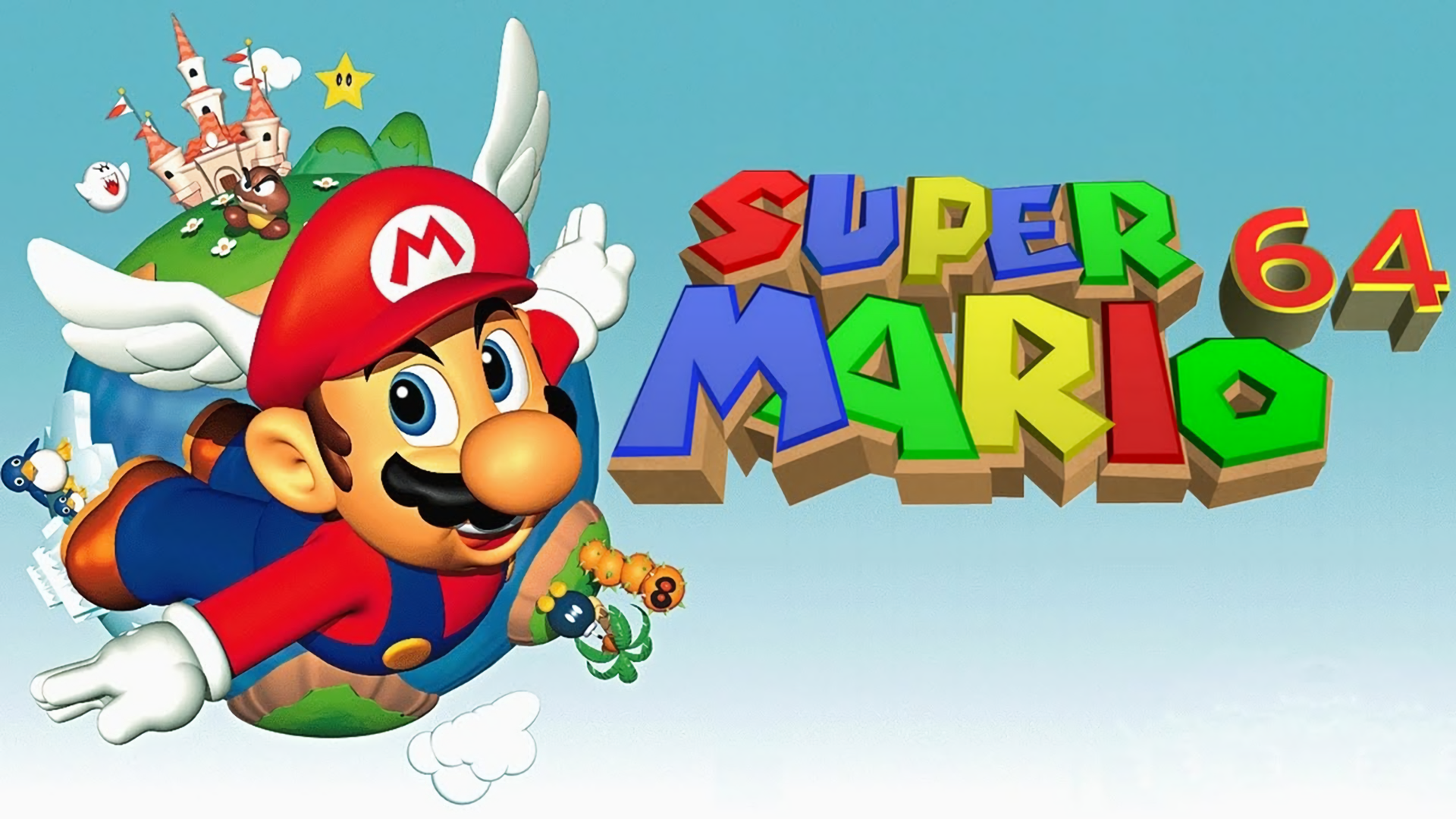 Video Game Super Mario 64 1920x1080