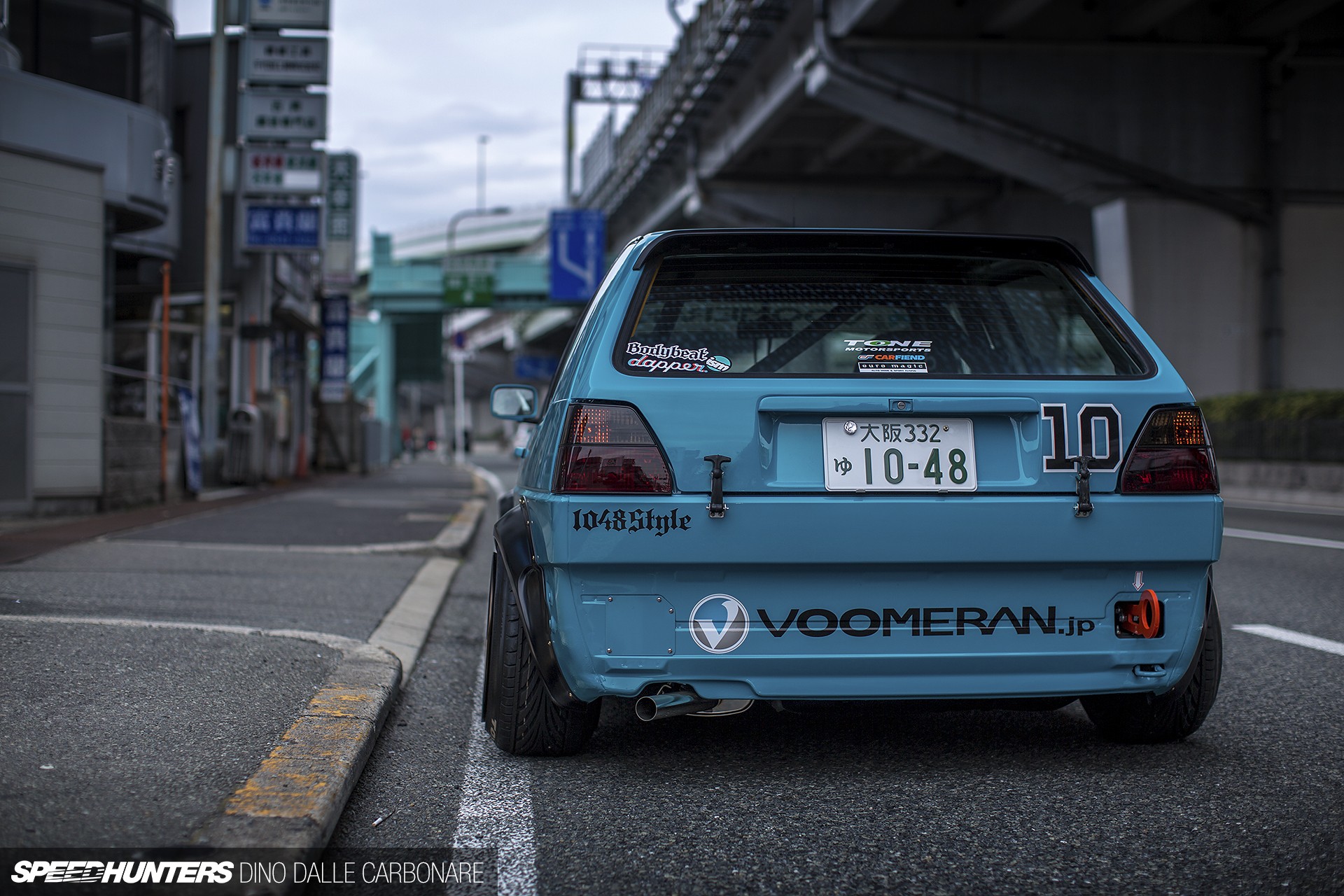 Volkswagen Euromagic Voomeran Mk2 Camber Car Low Urban Blue Cars Japan Stance 1920x1280