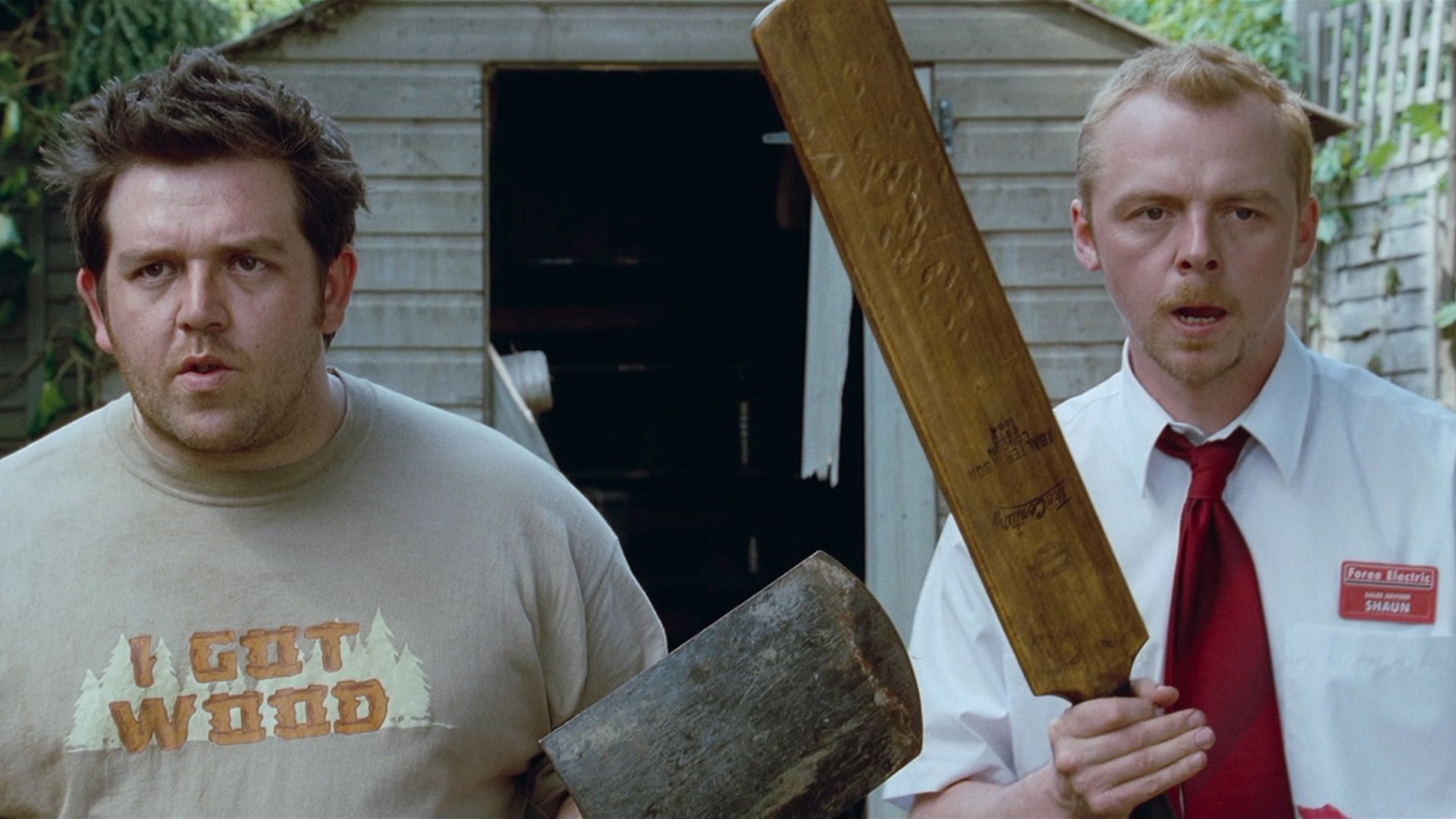 Movies Simon Pegg Nick Frost Shaun Of The Dead Blood And Ice Cream 1920x1080