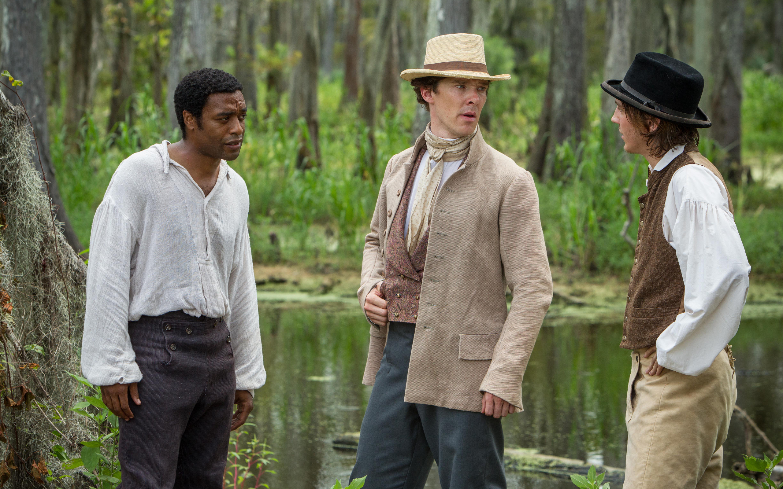 12 Years A Slave Chiwetel Ejiofor Paul Dano 2560x1600