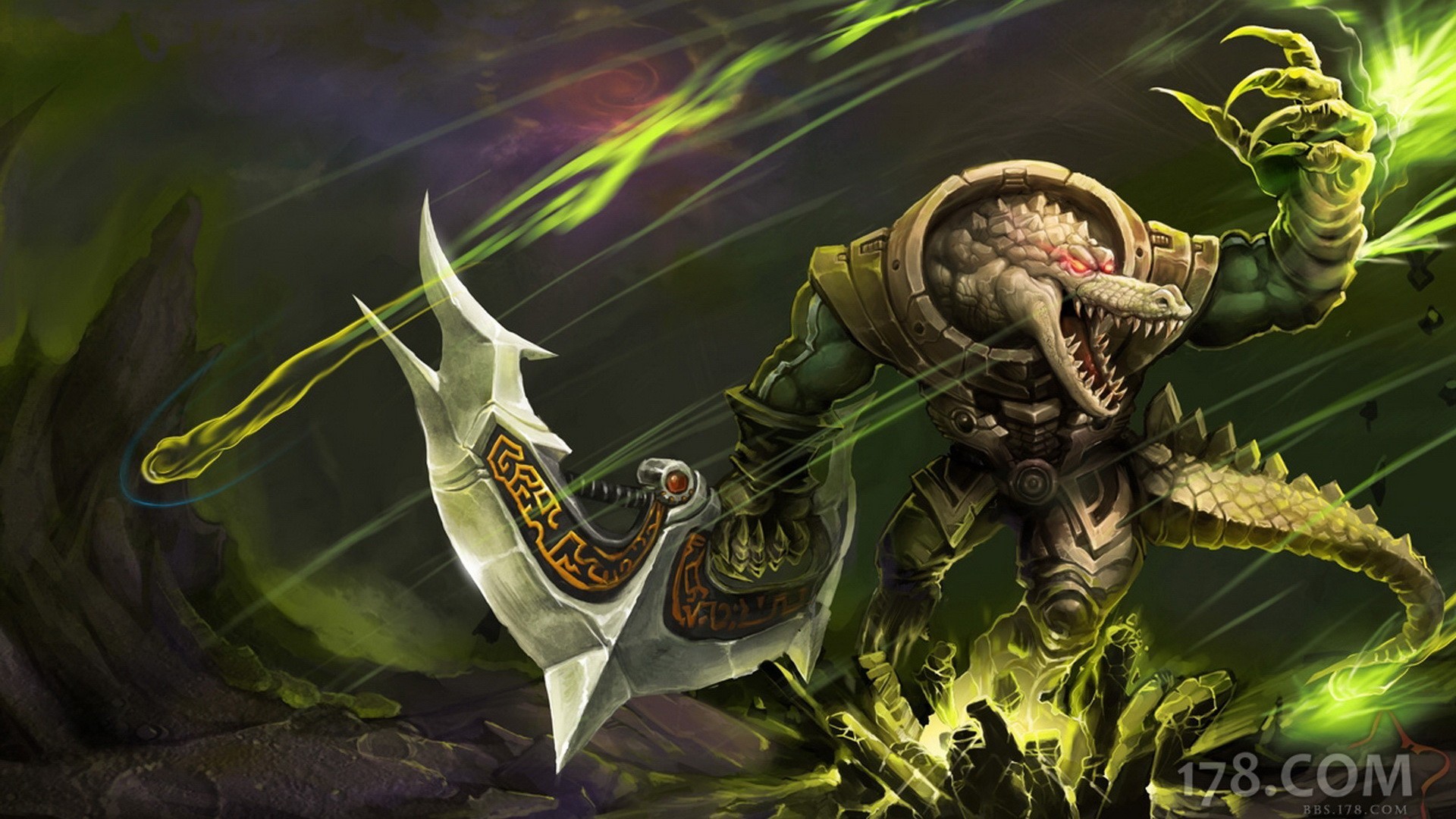 Fantasy Art League Of Legends Renekton 1920x1080