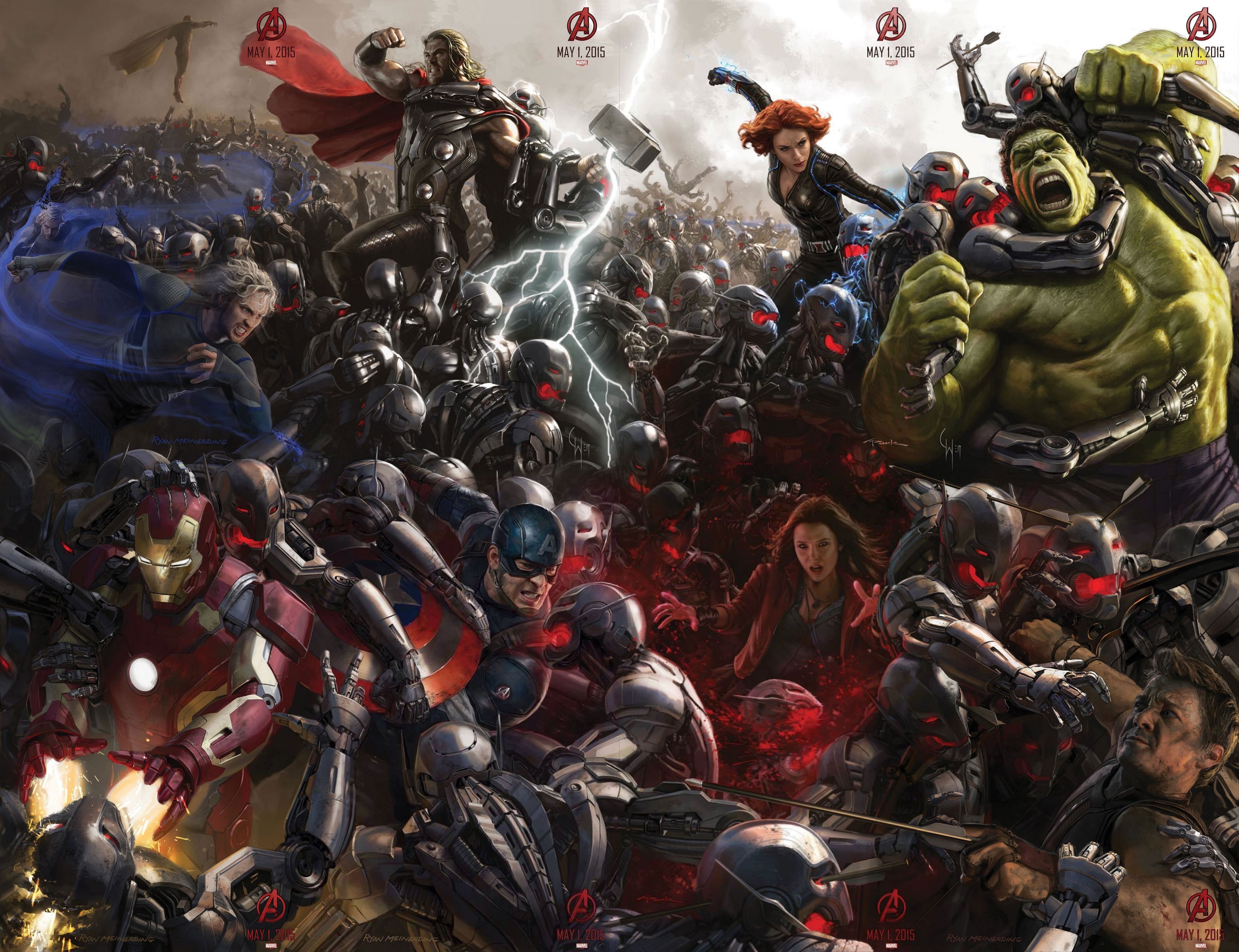 The Avengers Avengers Age Of Ultron The Avengers Hulk Iron Man Thor Captain America Black Widow Hawk 4000x3076