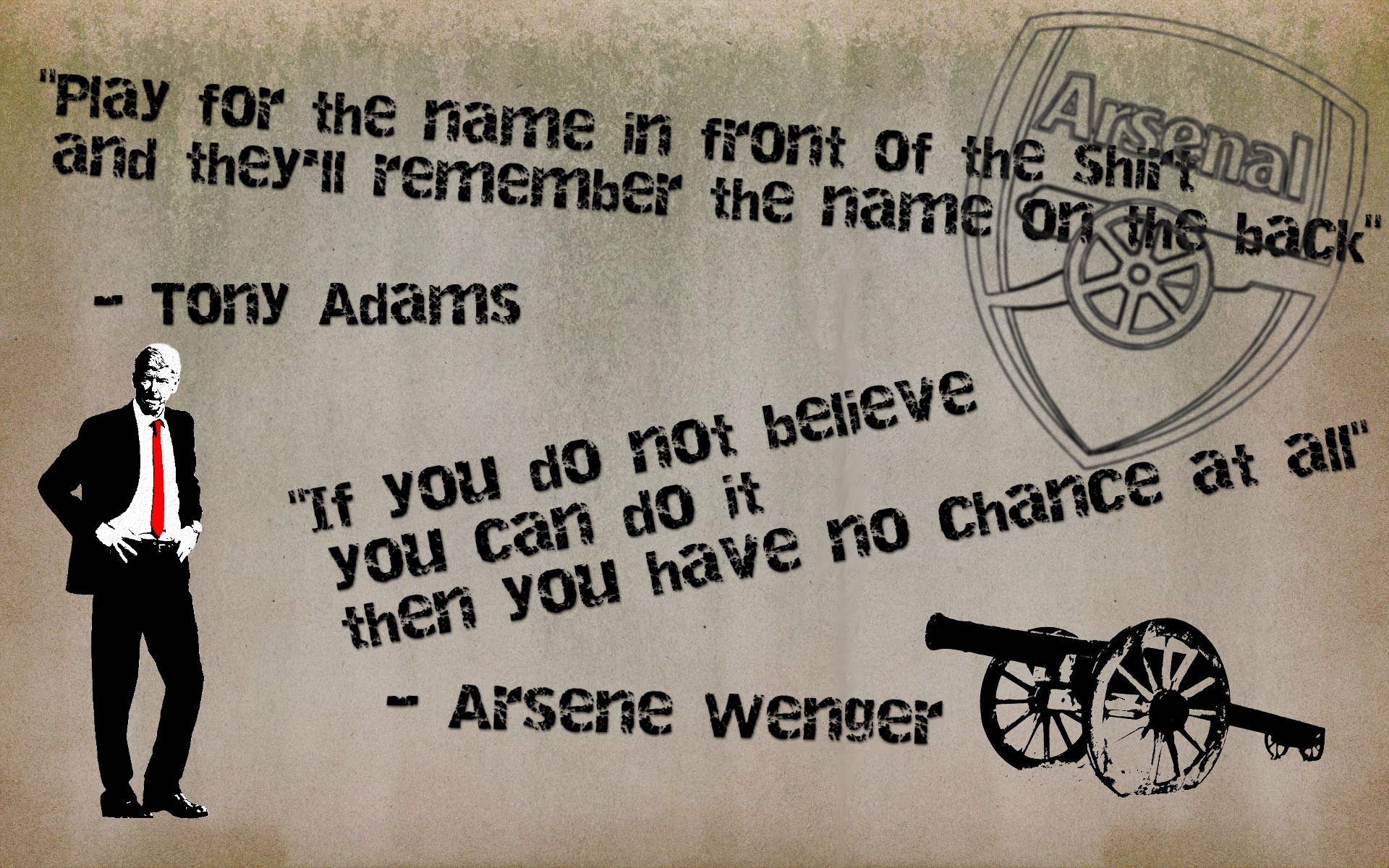 Arsenal Arsene Wenger Quote Soccer London Sports Arsenal Fc 1920x1200