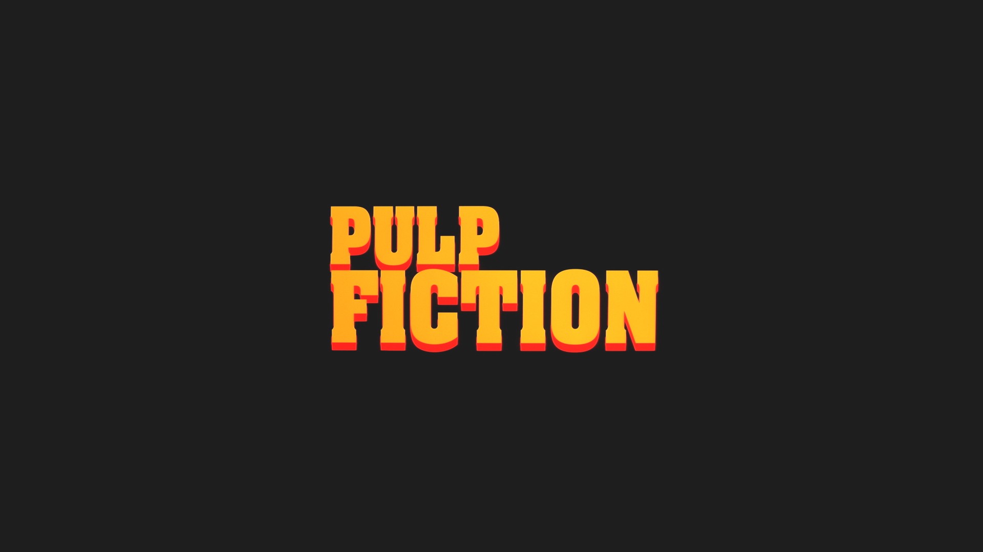 Pulp Fiction Quentin Tarantino Title 1920x1080