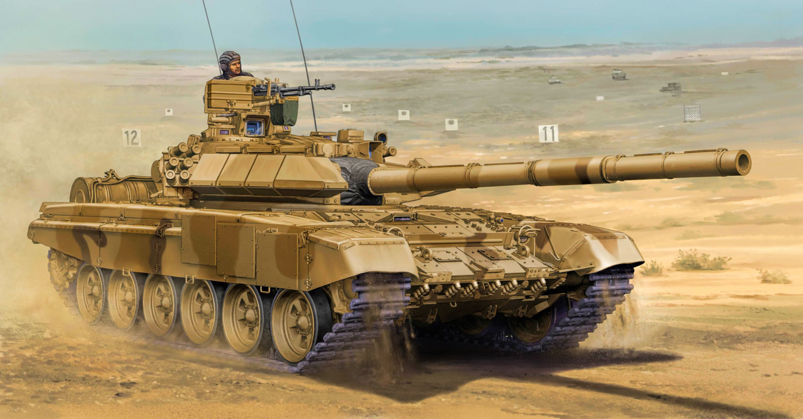 Tank T 90 2560x1337