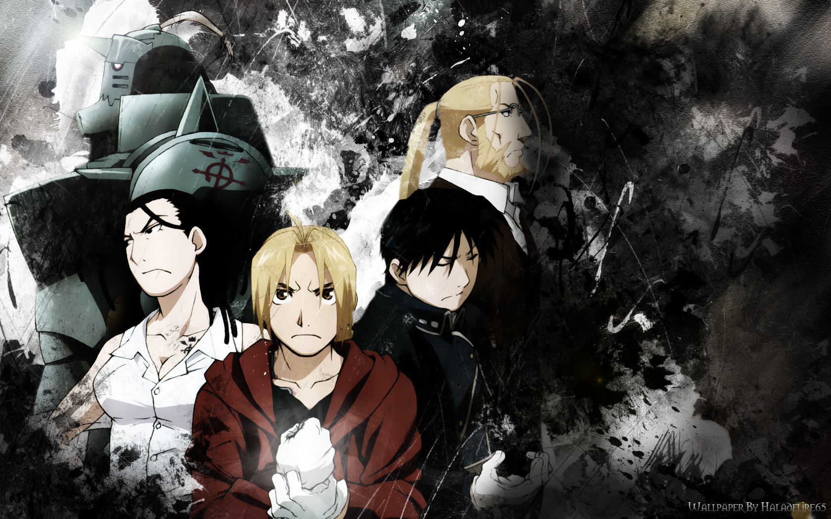 Edward Elric Alphonse Elric Van Hohenheim Izumi Curtis 1680x1050