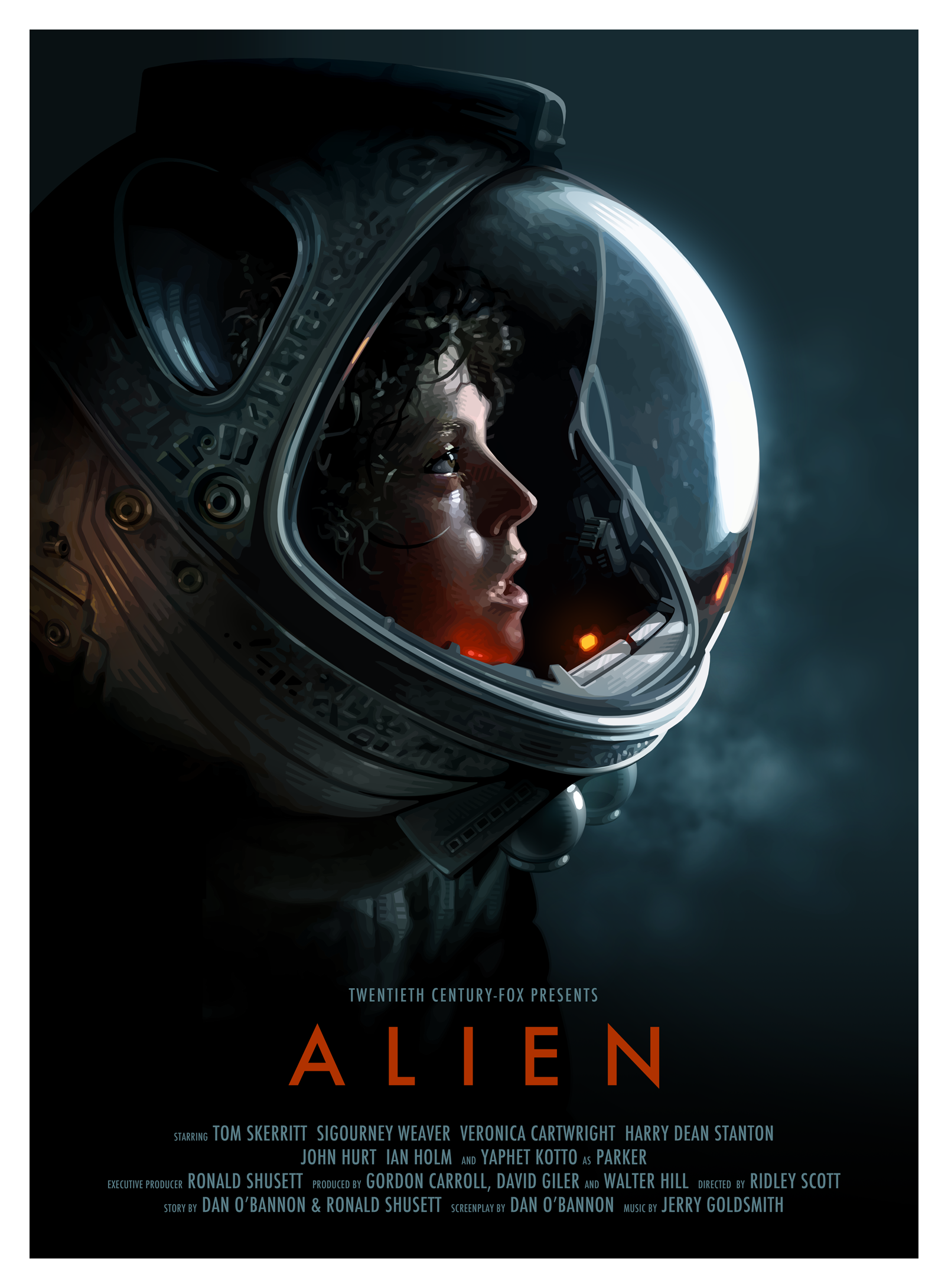 Alien Movie Poster Sigourney Weaver Movie Poster Science Fiction Women 1605x2182