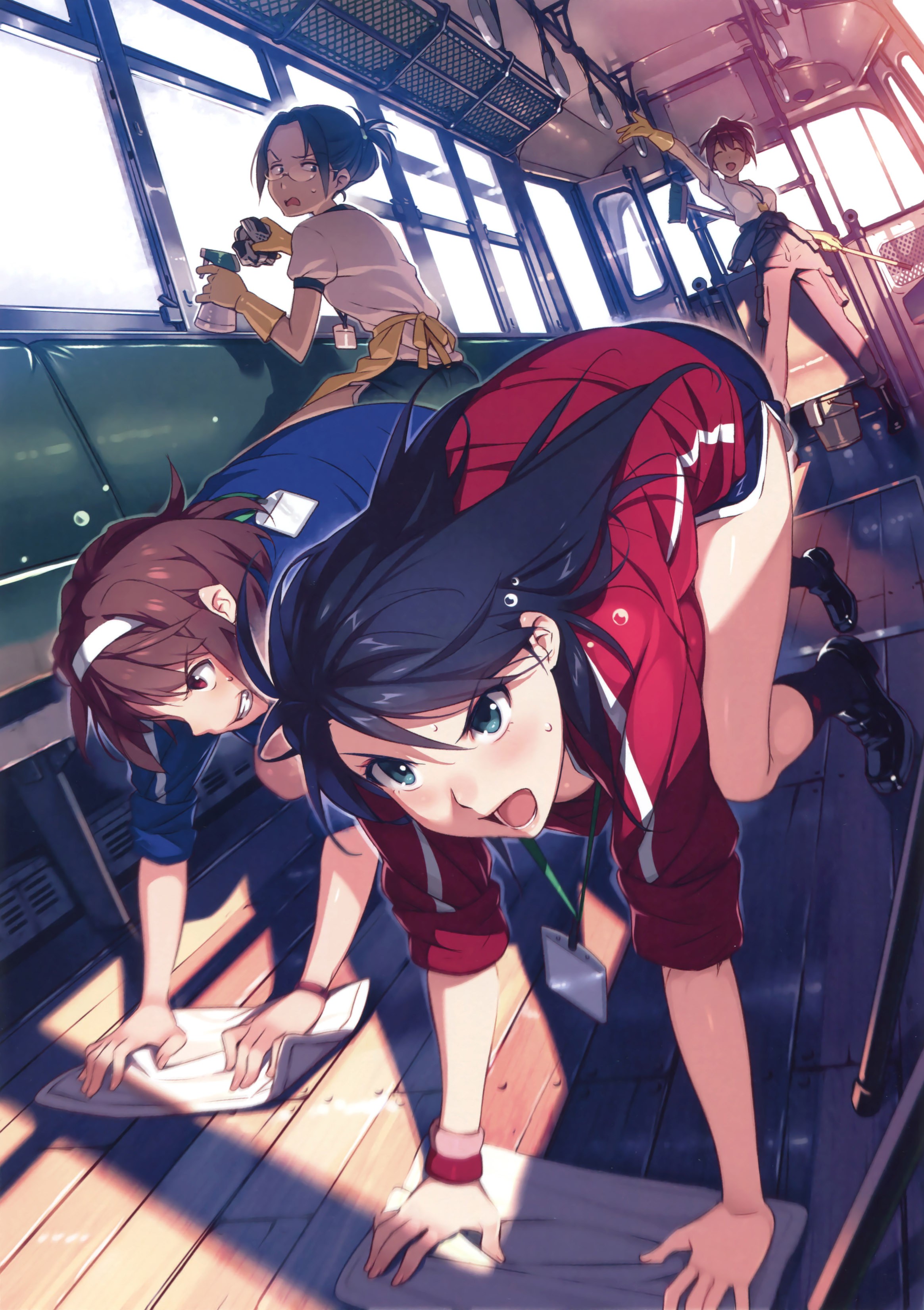 Anime Rail Wars Sakurai Aoi Anime Girls 2329x3300