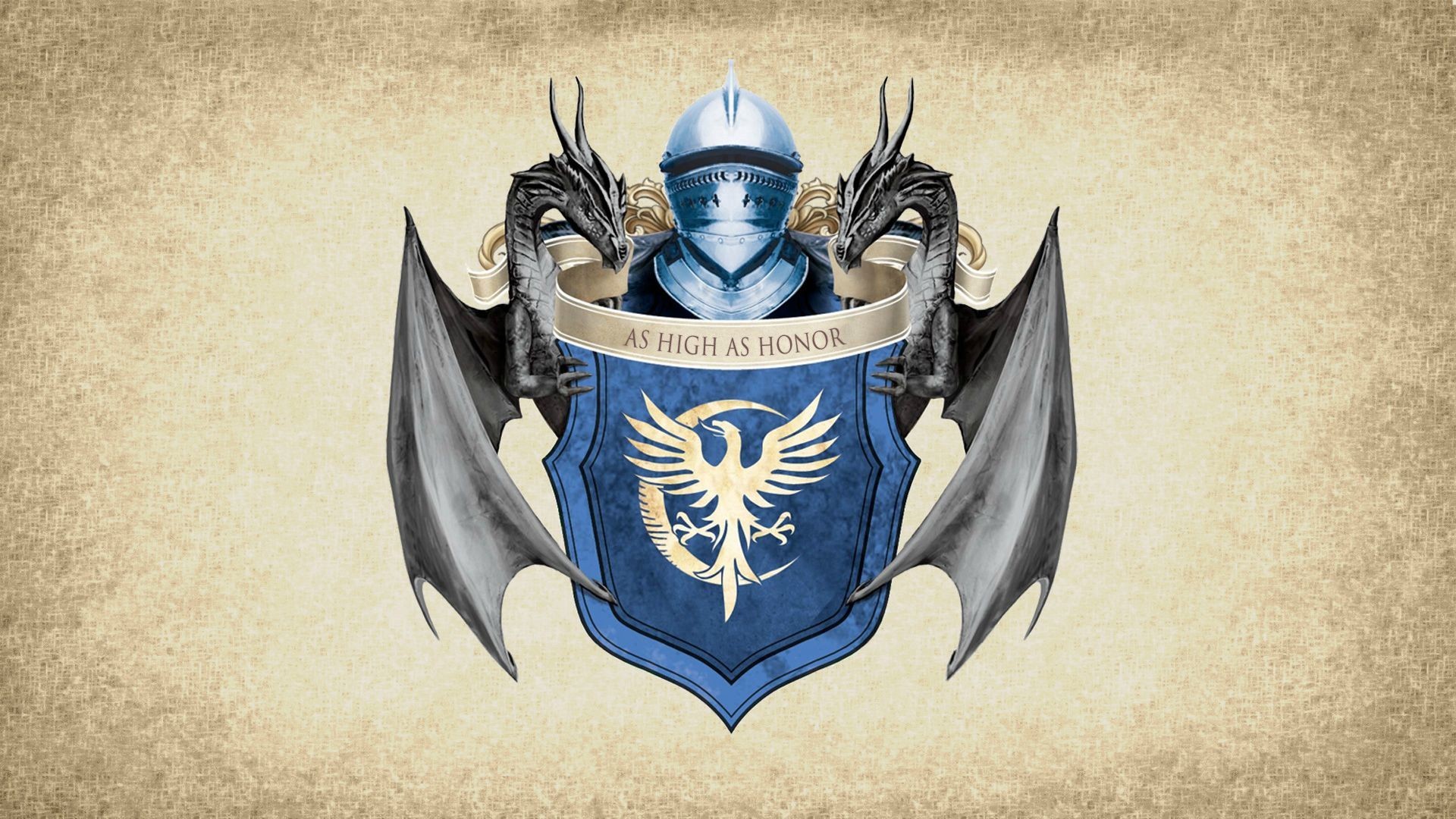 Coat Of Arms Medieval House Arryn Sigils Crest House Arryn Sigils Game Of Thrones 1920x1080