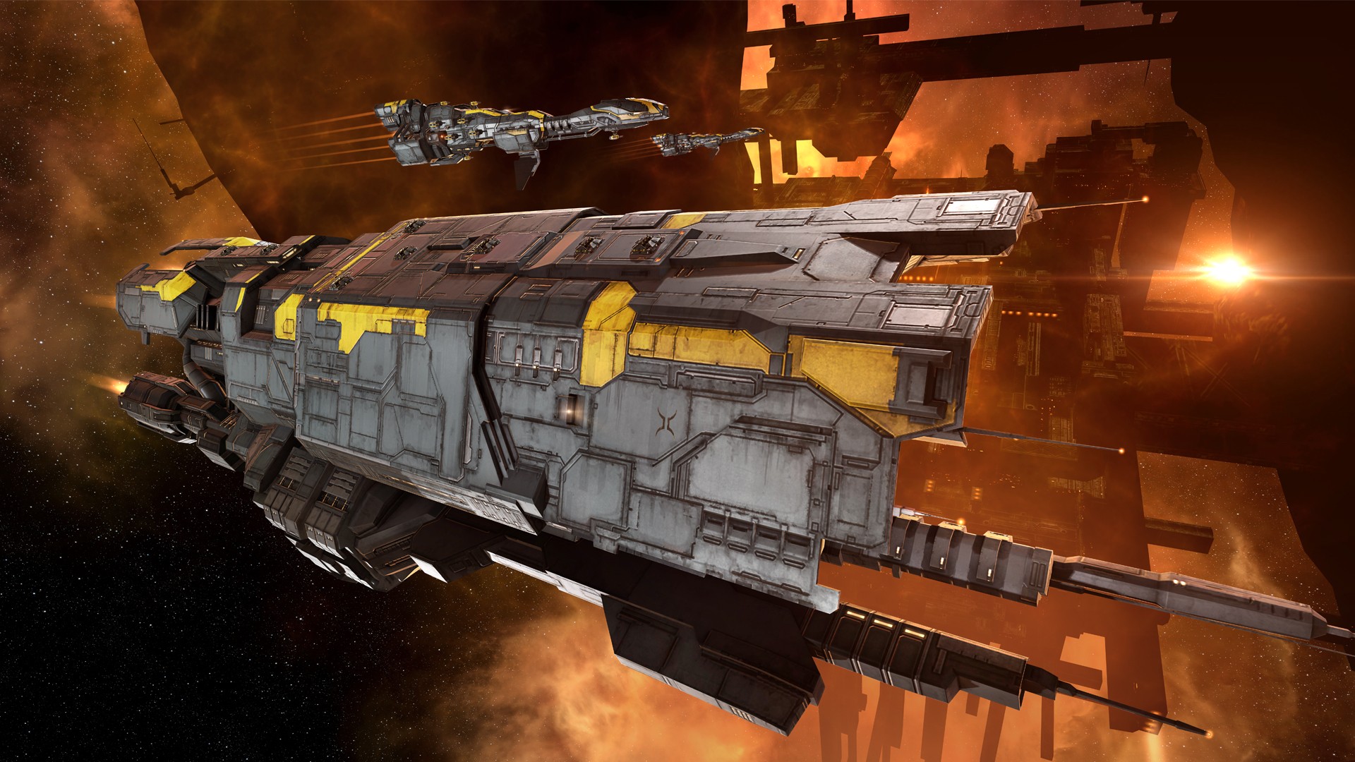 EVE Online Minmatar Video Games Space Spaceship Science Fiction 1920x1080